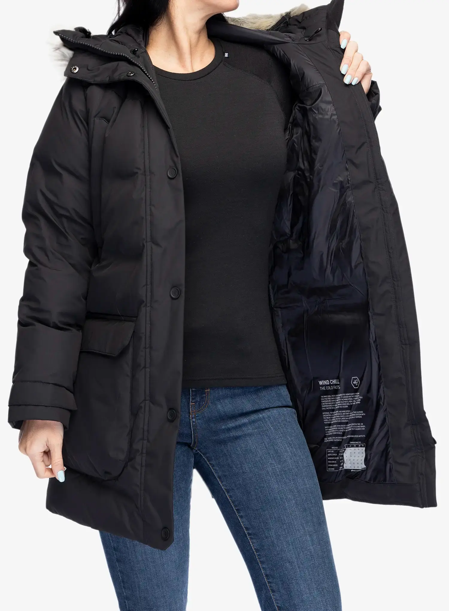 Puhast plašč Helly Hansen Bouvet Down Parka - black