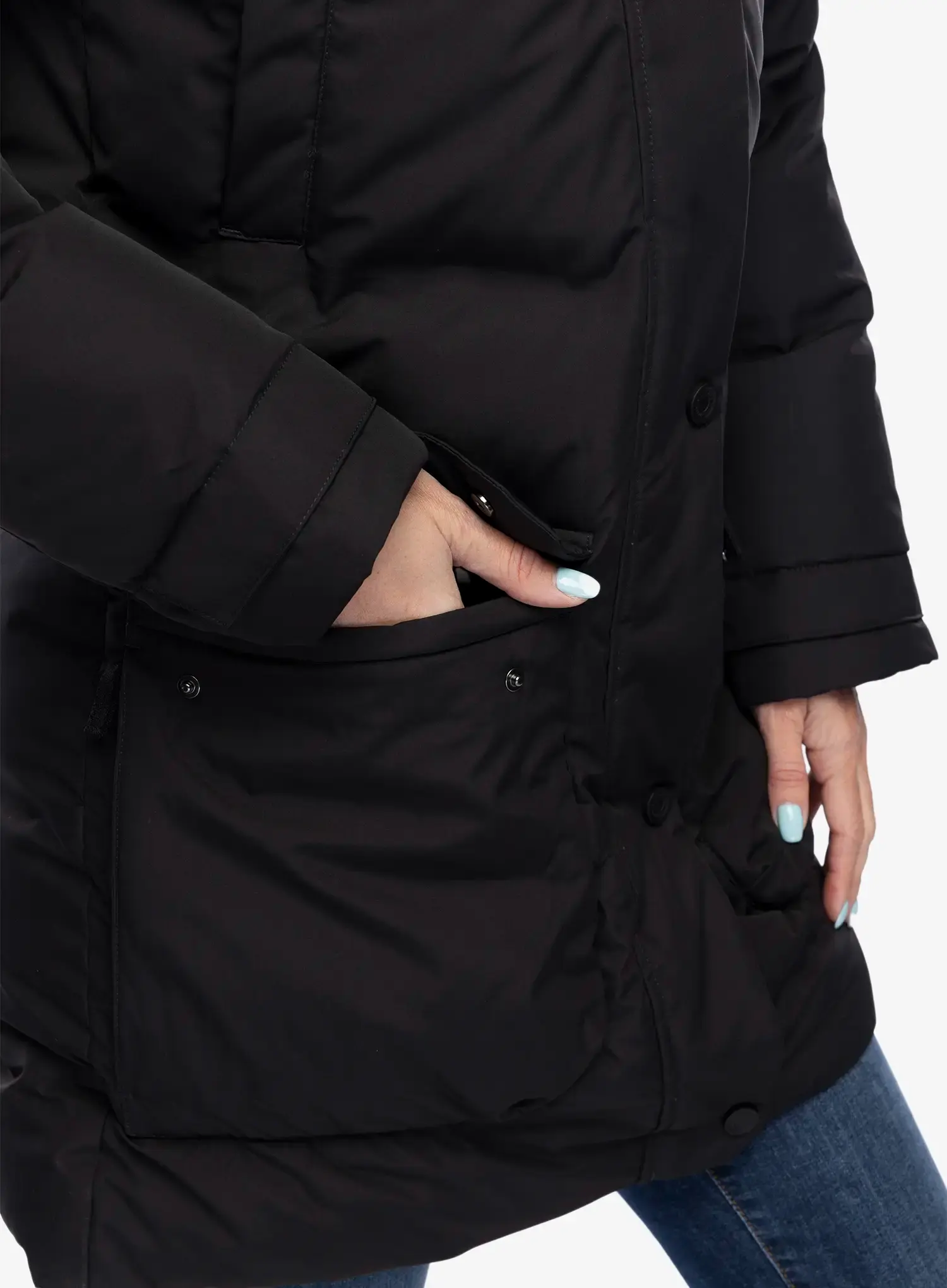 Puhast plašč Helly Hansen Bouvet Down Parka - black