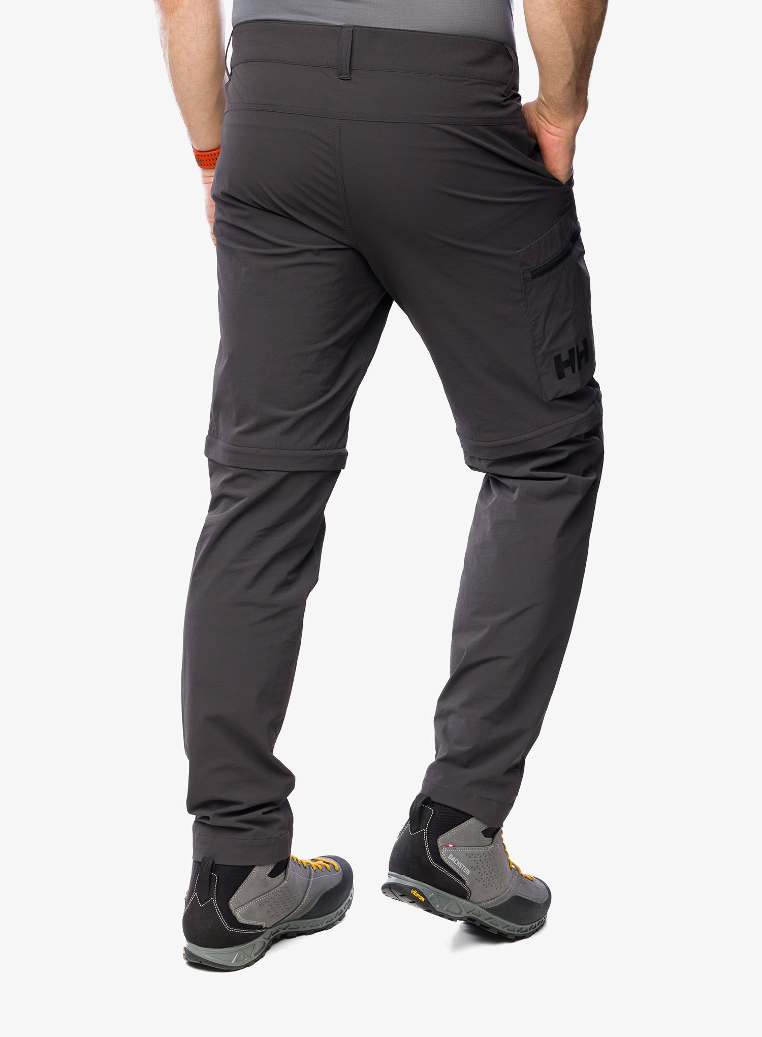 Pohodniške hlače Helly Hansen Brono Softshell Zip Off Pant - ebony