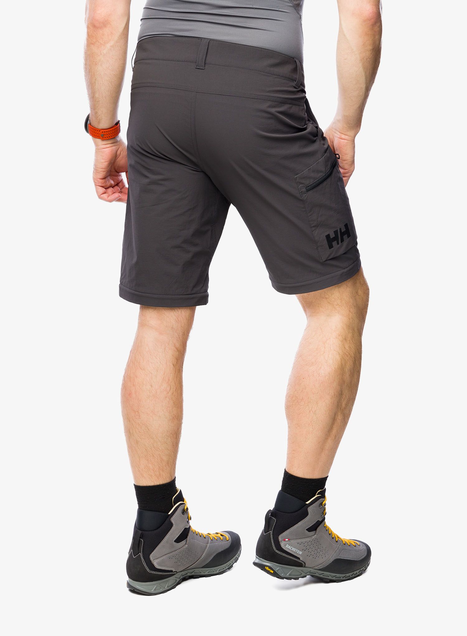 Pohodniške hlače Helly Hansen Brono Softshell Zip Off Pant - ebony