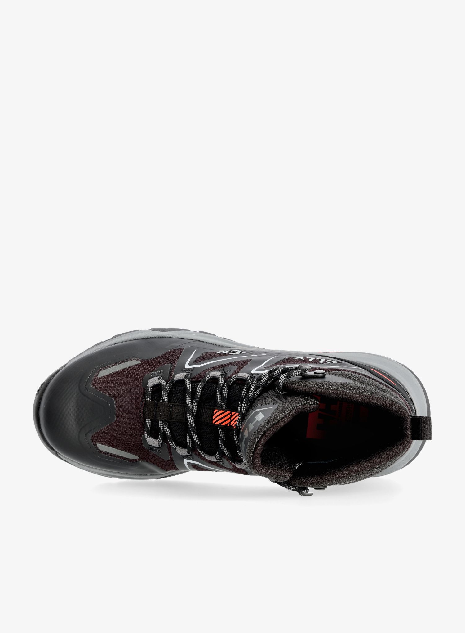 Ženski pohodniški čevlji Helly Hansen Cascade Mid HT - black/bright bloom