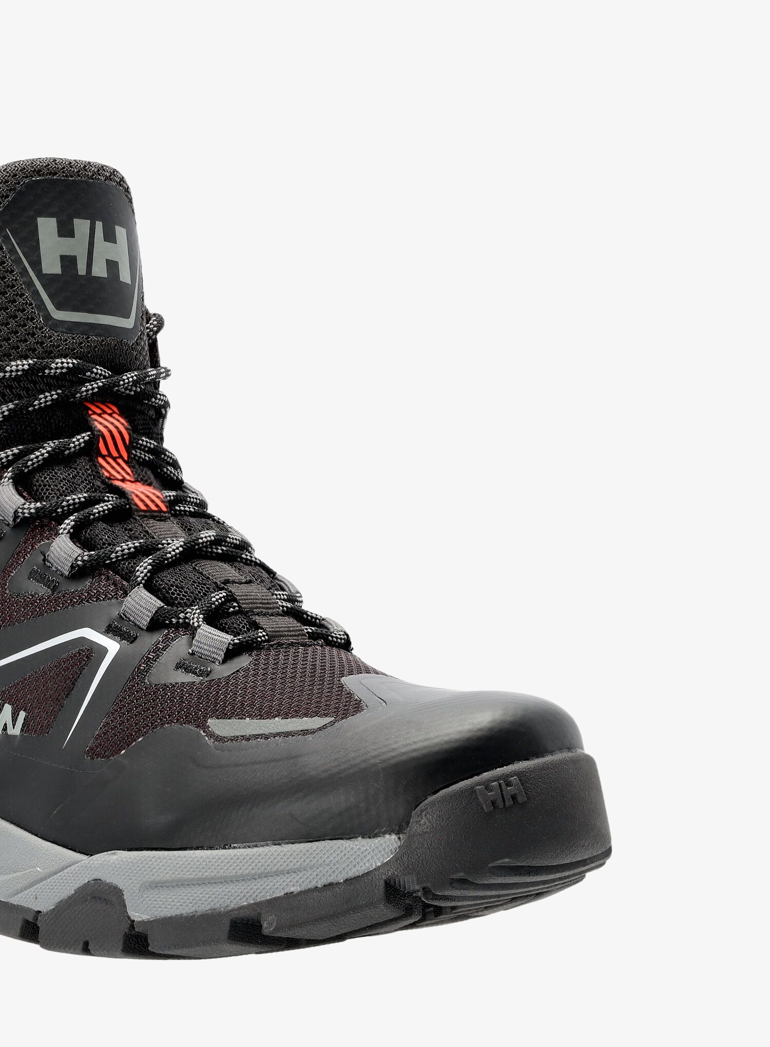 Ženski pohodniški čevlji Helly Hansen Cascade Mid HT - black/bright bloom