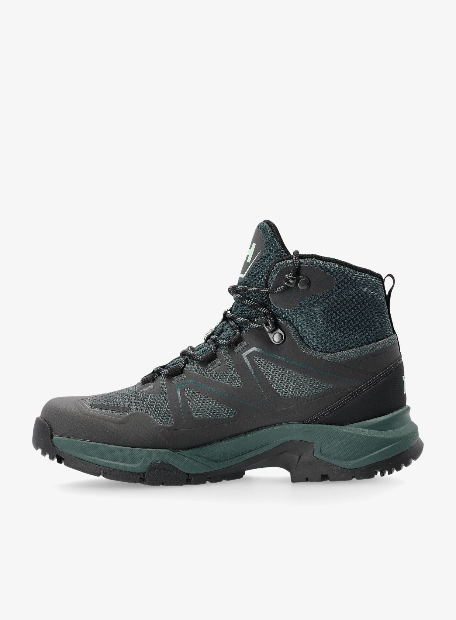 Ženski pohodniški čevlji Helly Hansen Cascade Mid HT - darkest spruce/black