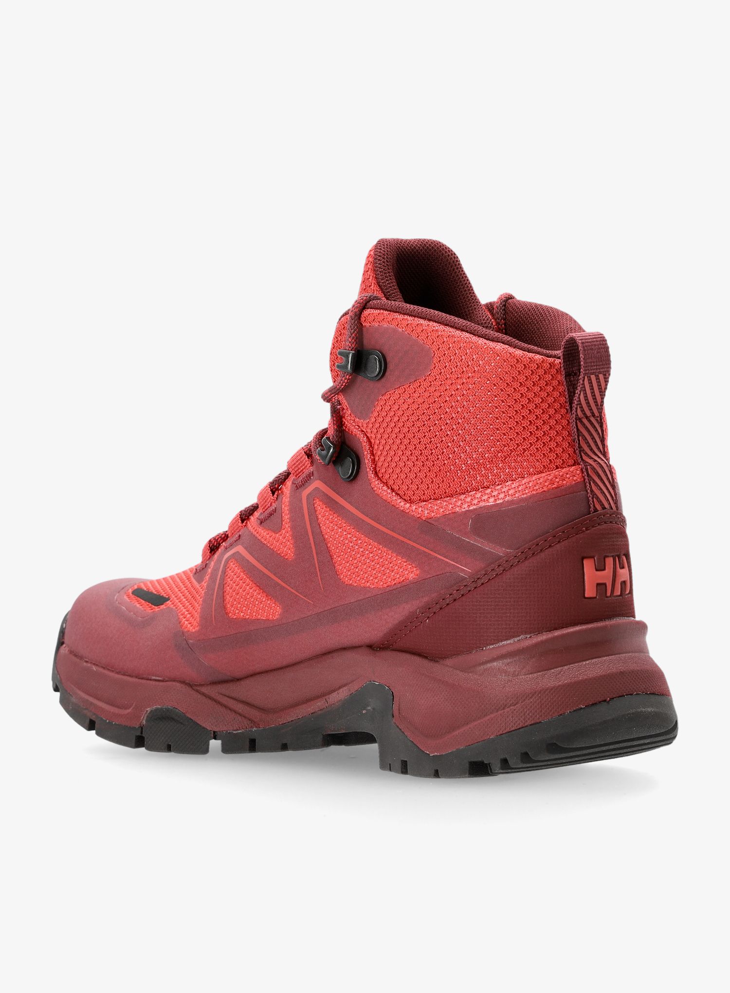 Ženski visoki pohodniški čevlji Helly Hansen Cascade Mid HT - hickory/poppy red