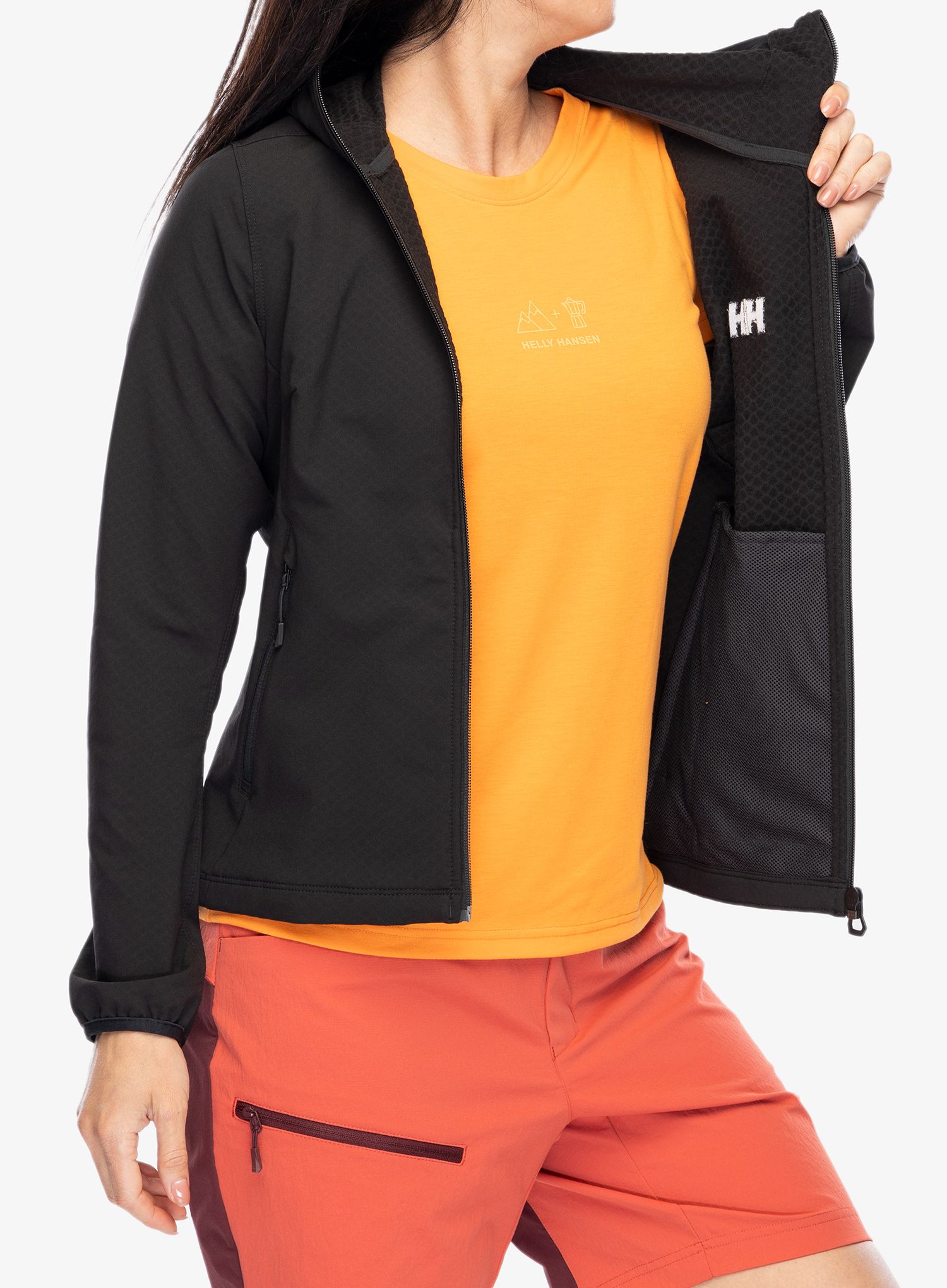 Ženski flis Helly Hansen Cascade Shield Jacket  - black