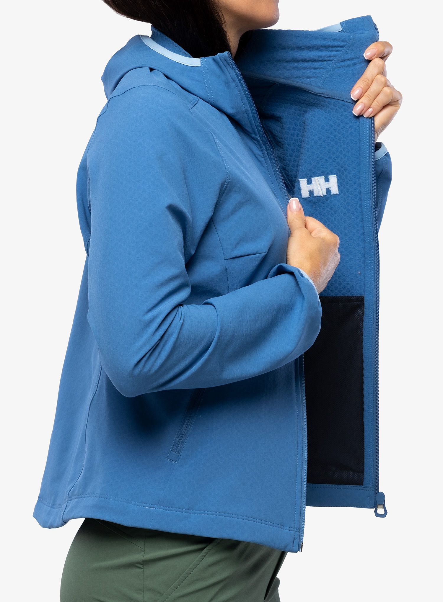 Ženski flis Helly Hansen Cascade Shield Jacket - azurite