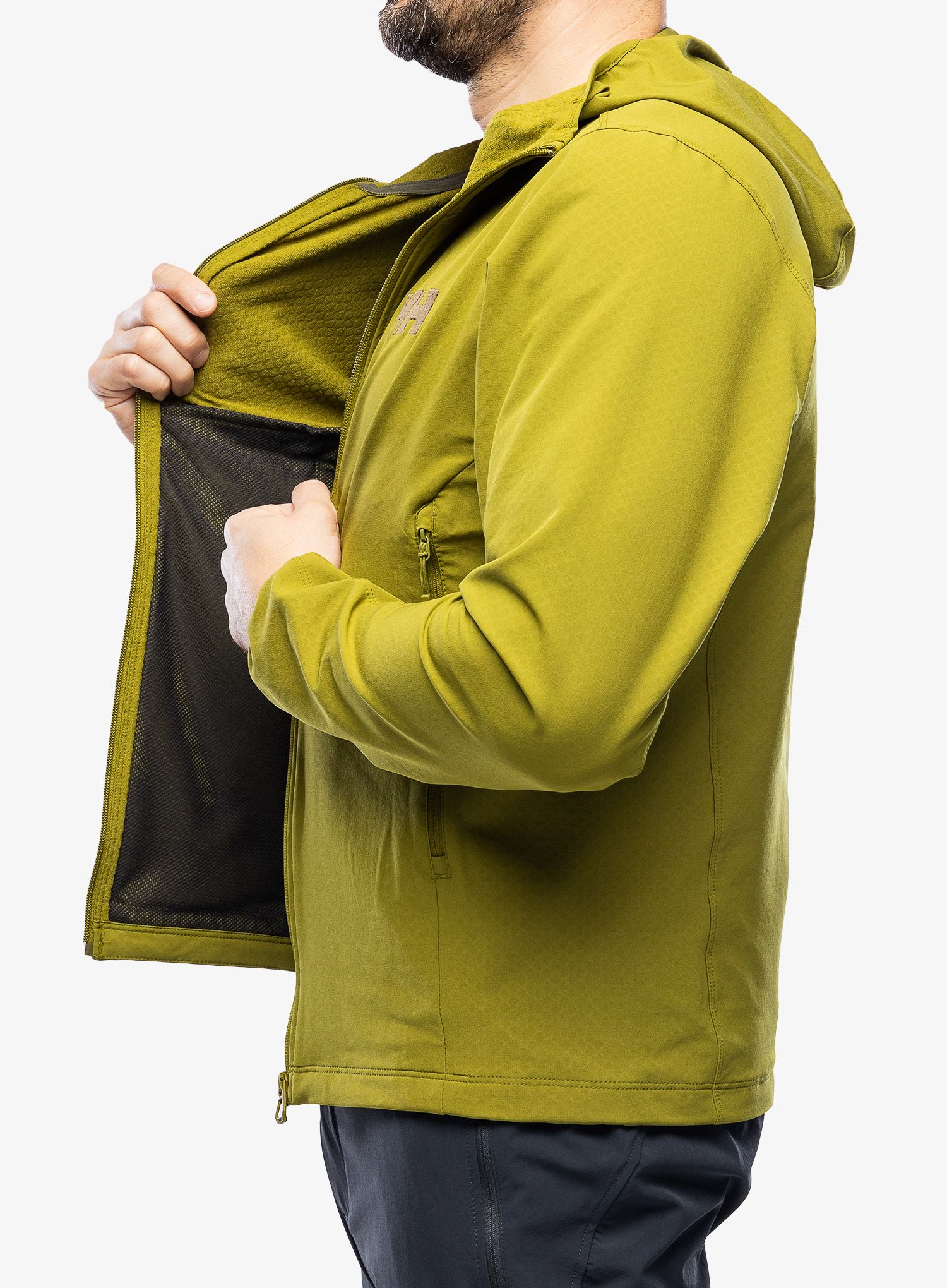 Flis Helly Hansen Cascade Shield Jacket - olive green