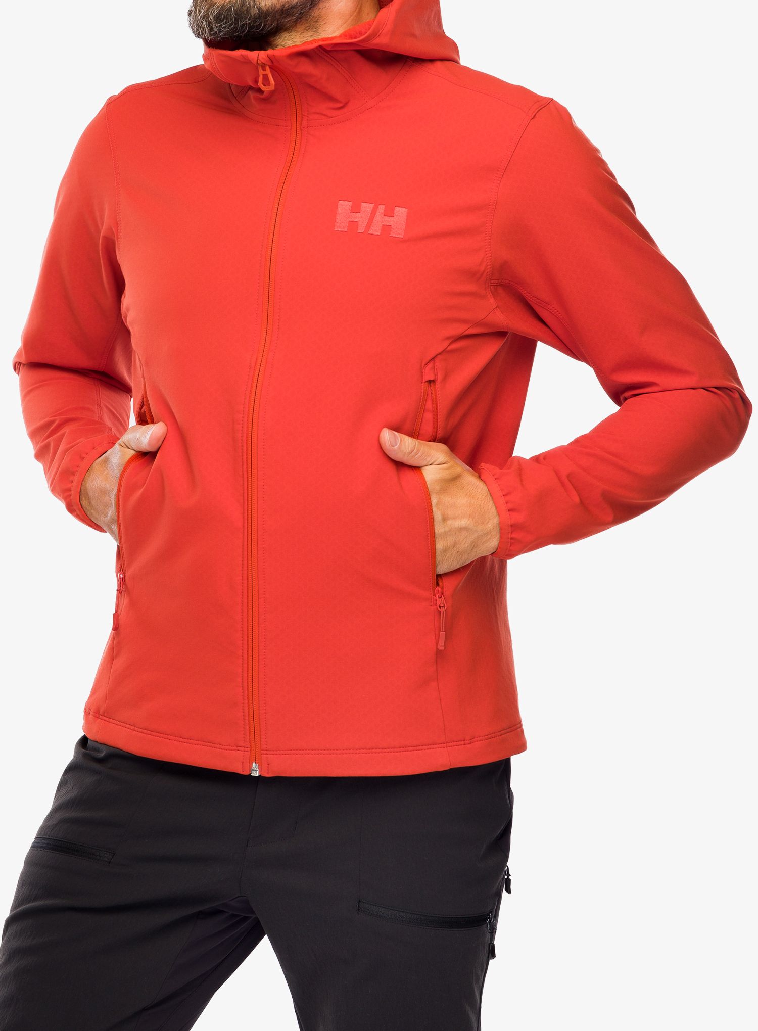 Flis Helly Hansen Cascade Shield Jacket - patrol orange/black