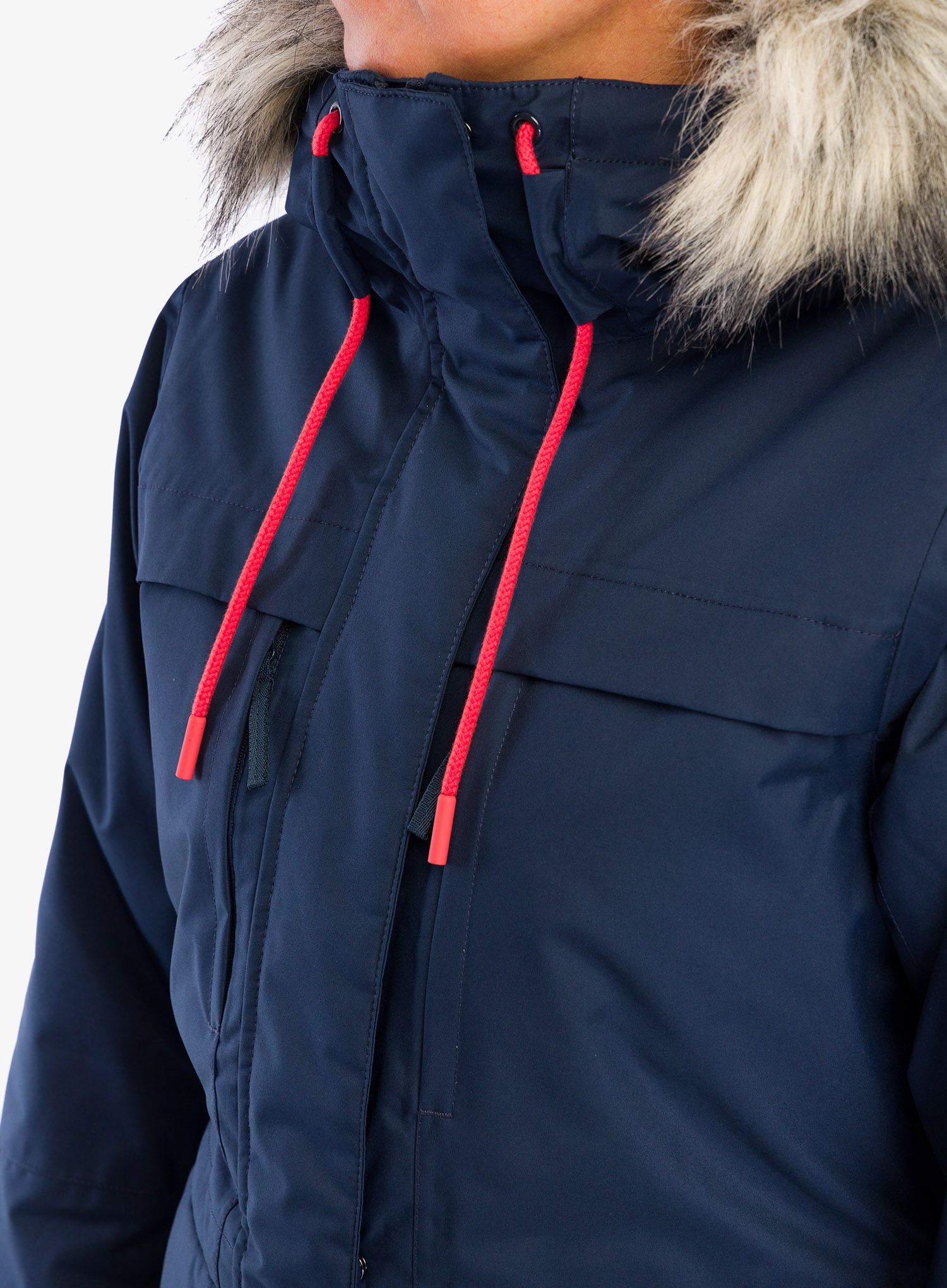 Ženska zimska jakna Helly Hansen Coastal Parka - navy/vaporous grey/gum
