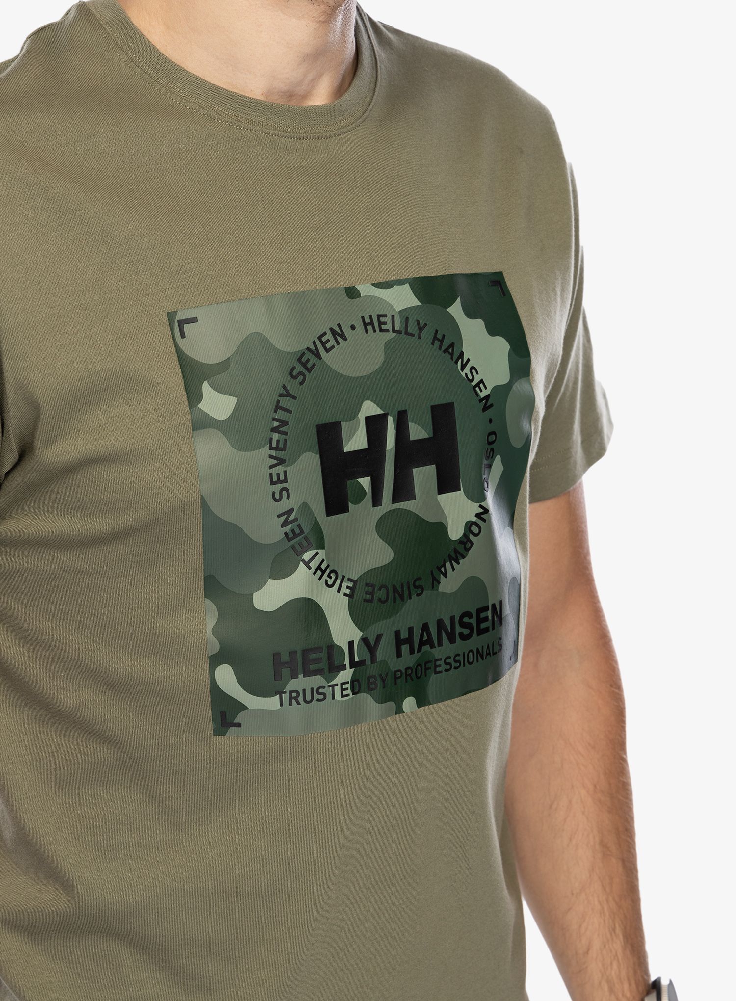 Majica s potiskom Helly Hansen Core Graphic T-Shirt - lav green