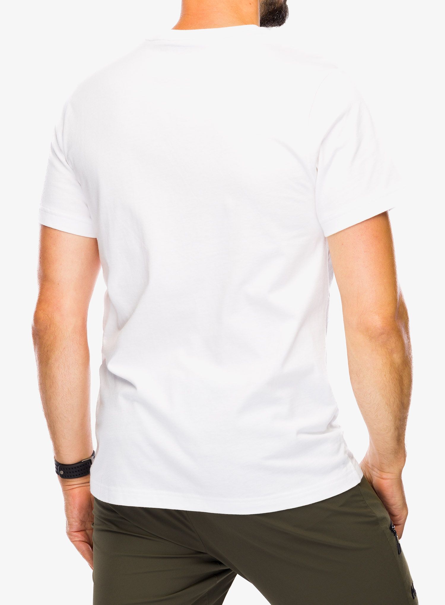 Bombažna majica Helly Hansen Core Graphic T-Shirt - white