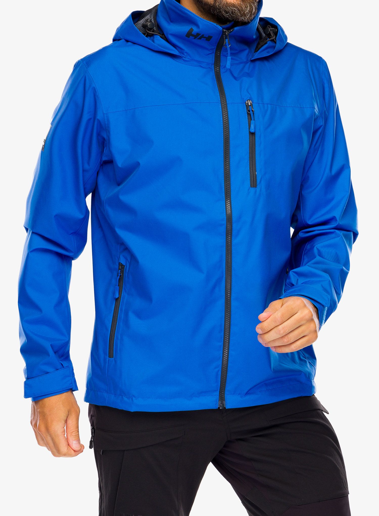 Nepremočljiva jakna Helly Hansen Crew Hooded Jacket 2.0 - cobalt 2.0