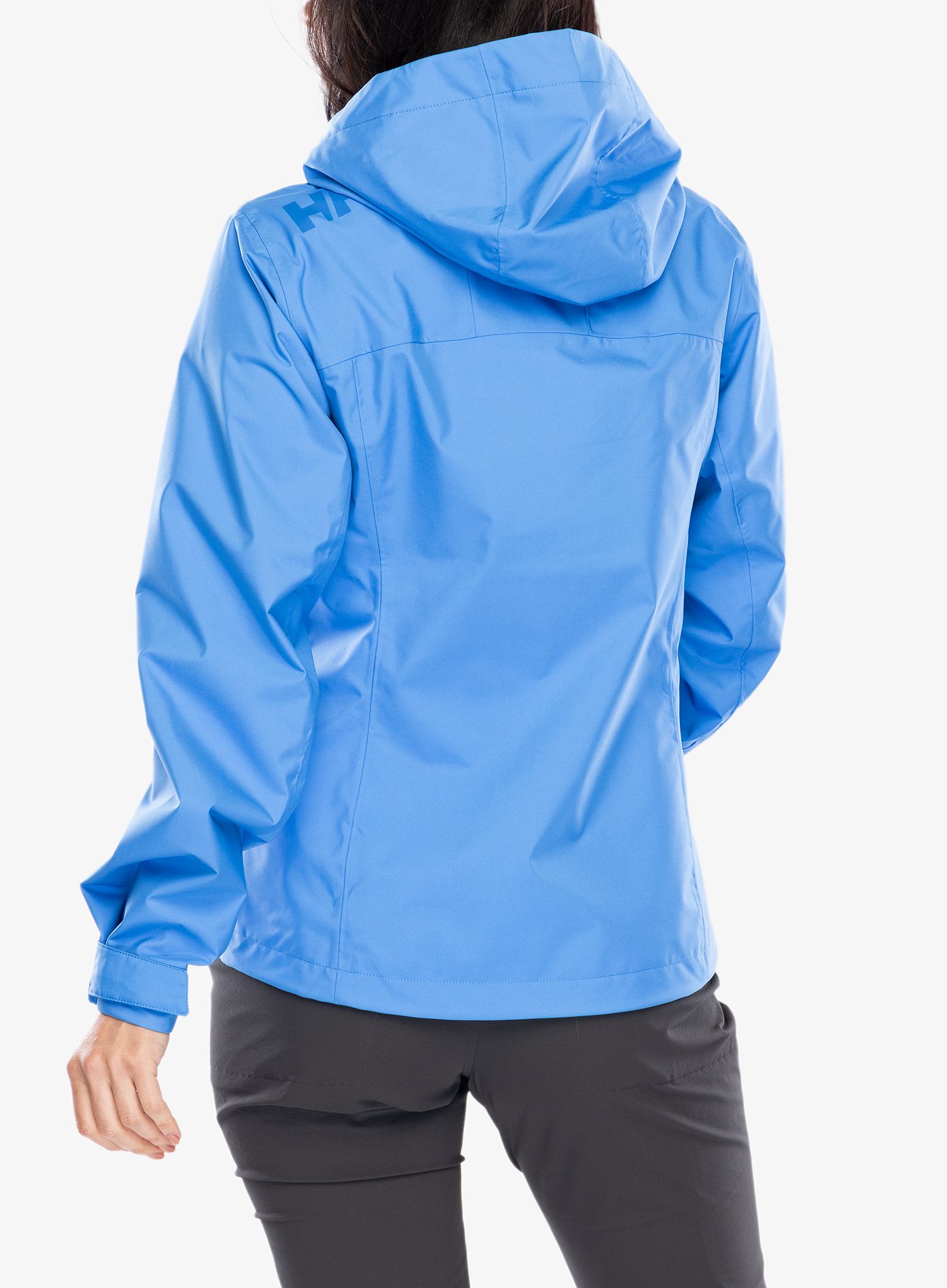 Ženska nepremočljiva jakna Helly Hansen Crew Hooded Jacket 2.0 - ultra blue
