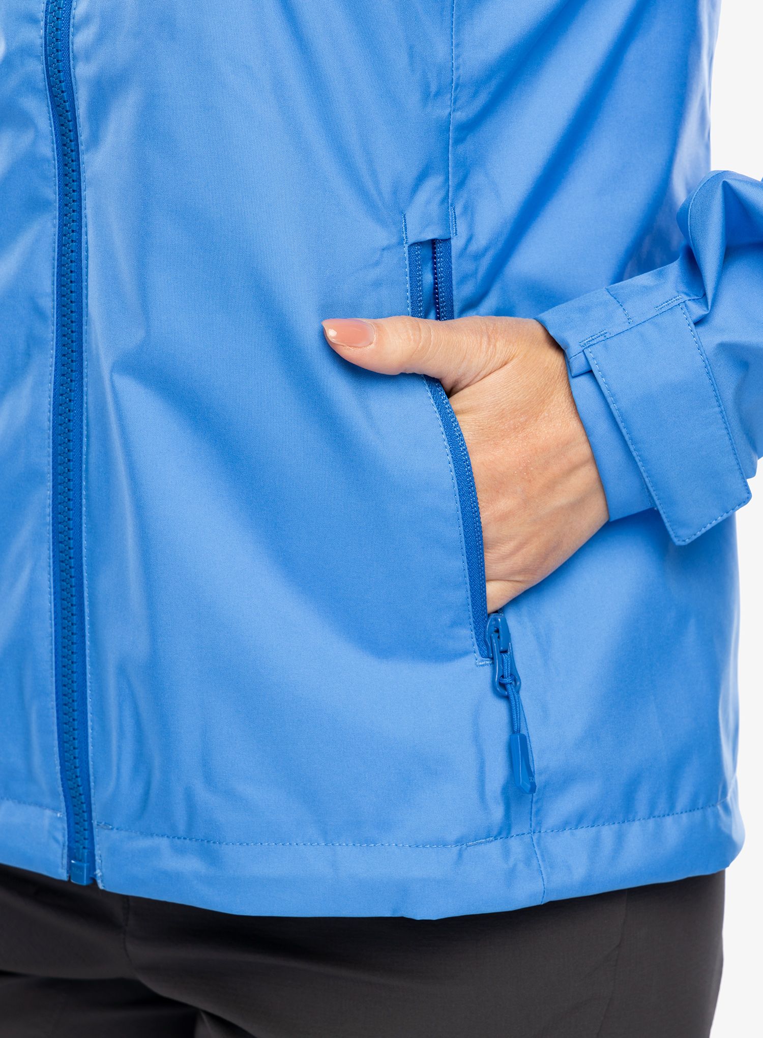 Ženska nepremočljiva jakna Helly Hansen Crew Hooded Jacket 2.0 - ultra blue