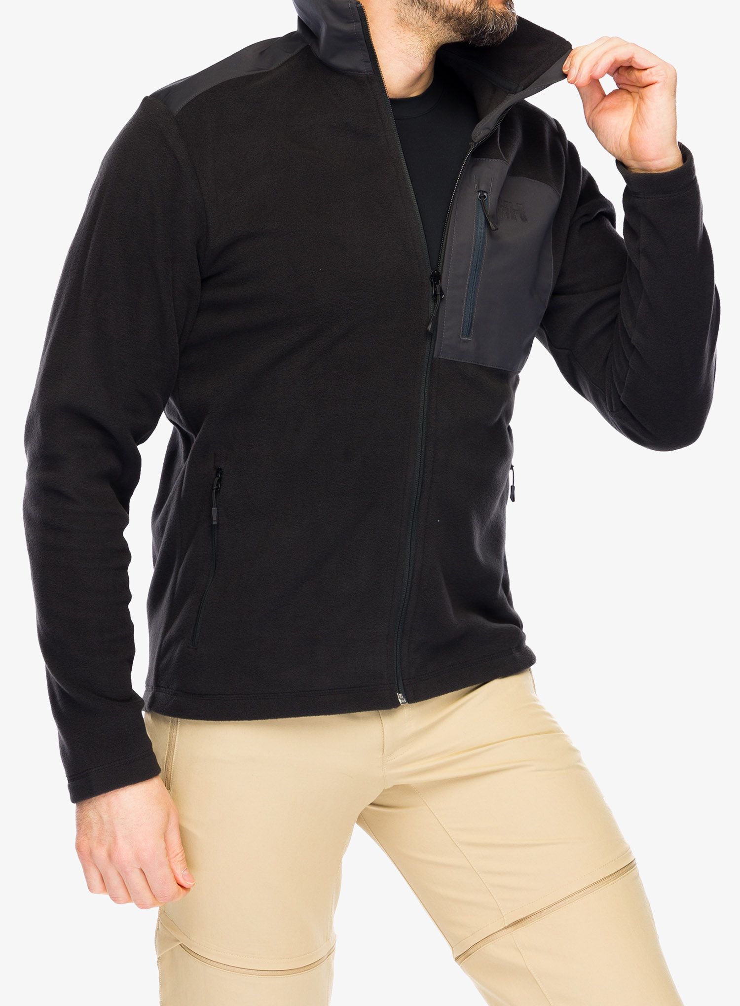 Moška jopica Helly Hansen Daybreaker Block Jacket - black/black gum