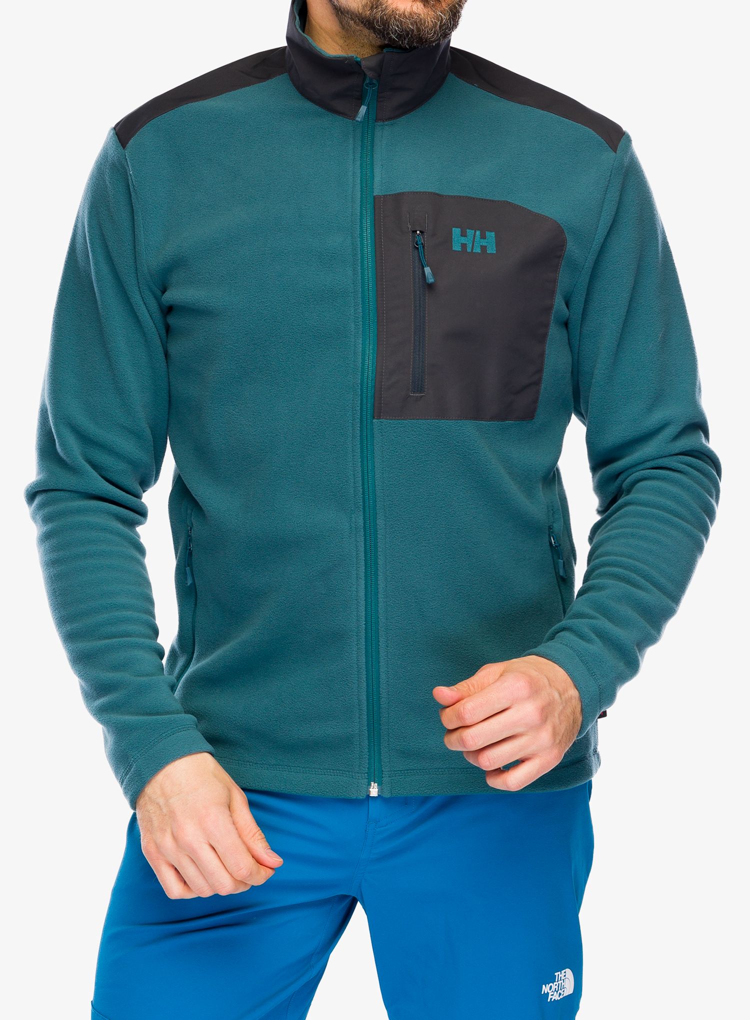 Flis Helly Hansen Daybreaker Block Jacket - dark creek