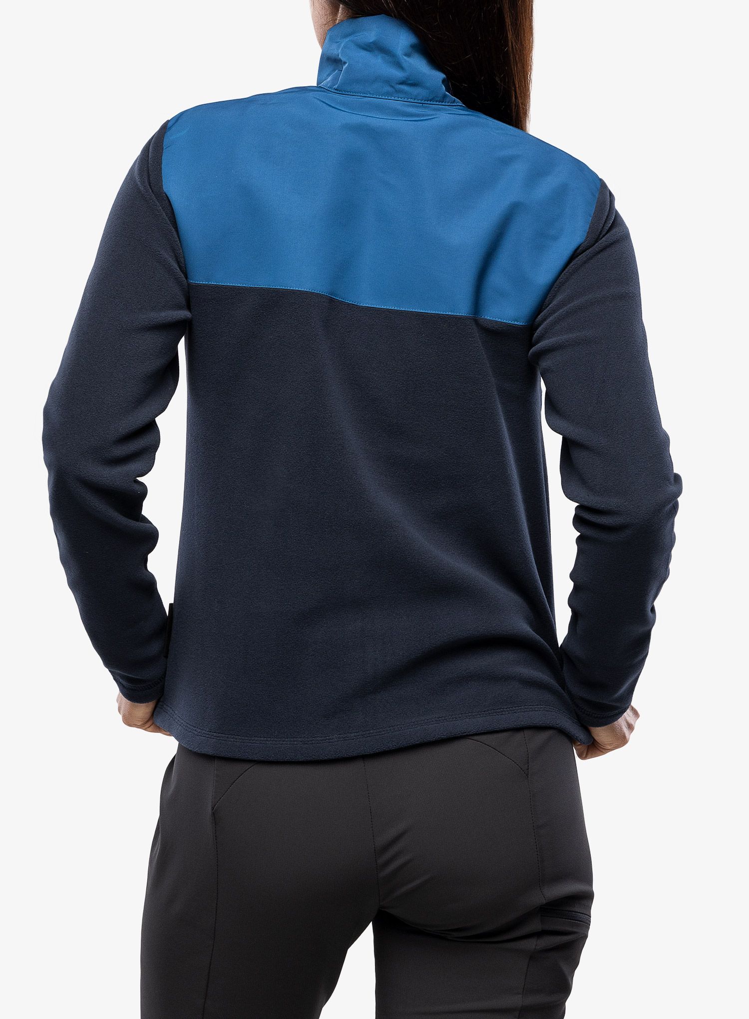 Ženski flis Helly Hansen Daybreaker Block Jacket - navy