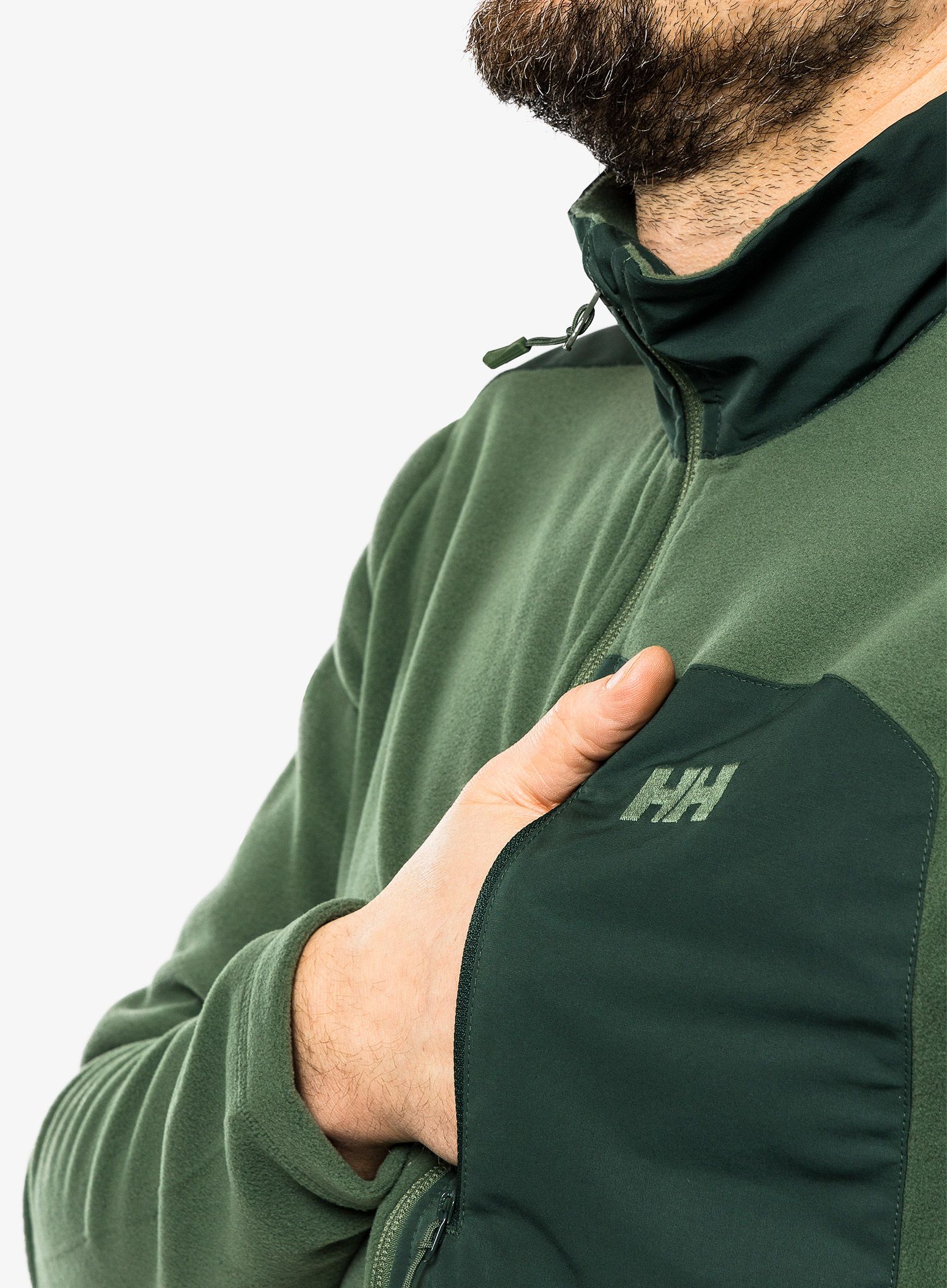 Jopica na zadrgo Helly Hansen Daybreaker Block Jacket - spruce