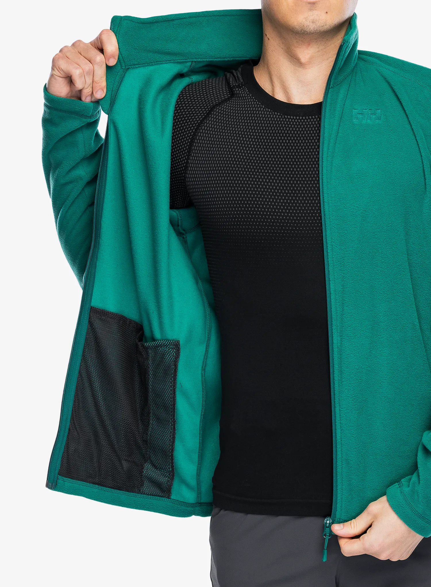 Flis Helly Hansen Daybreaker Fleece Jacket - emerald
