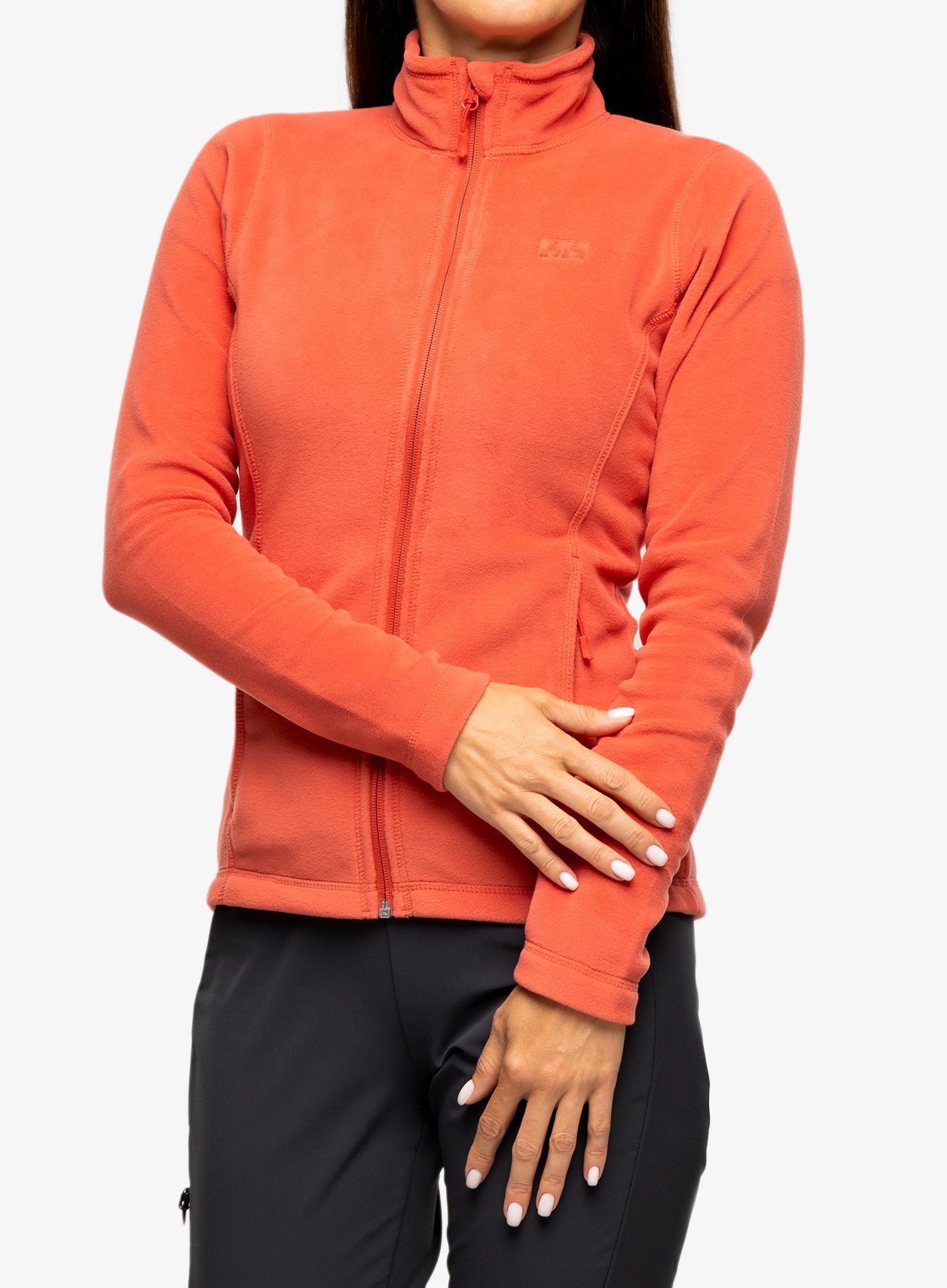 Ženska jopica Helly Hansen Daybreaker Fleece Jacket - poppy red/hickory
