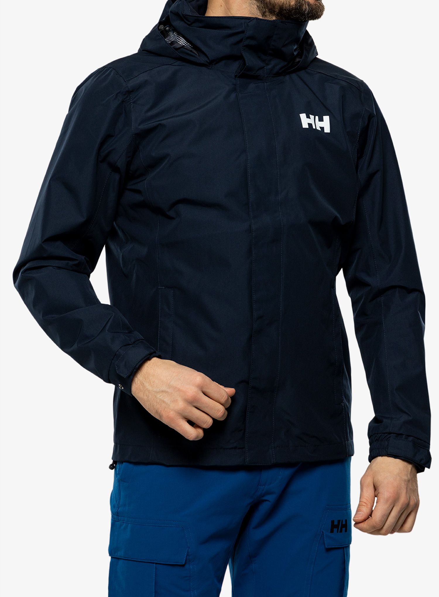 Moška dežna jakna Helly Hansen Dubliner Jacket - navy