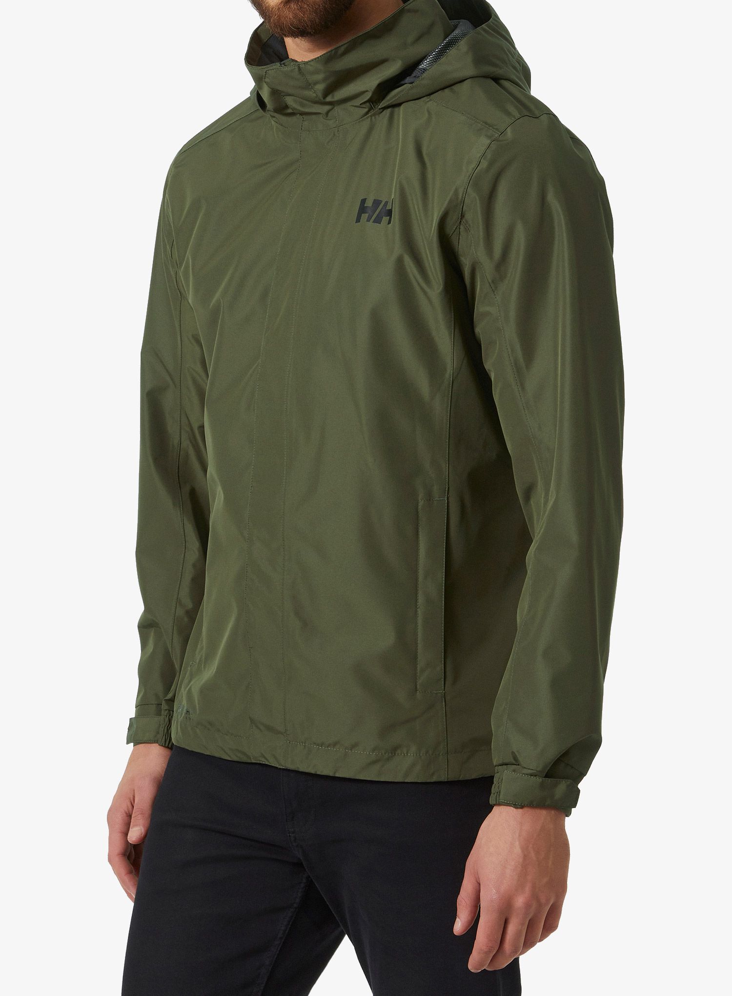 Nepremočljiva jakna Helly Hansen Dubliner Jacket - utility green/snow