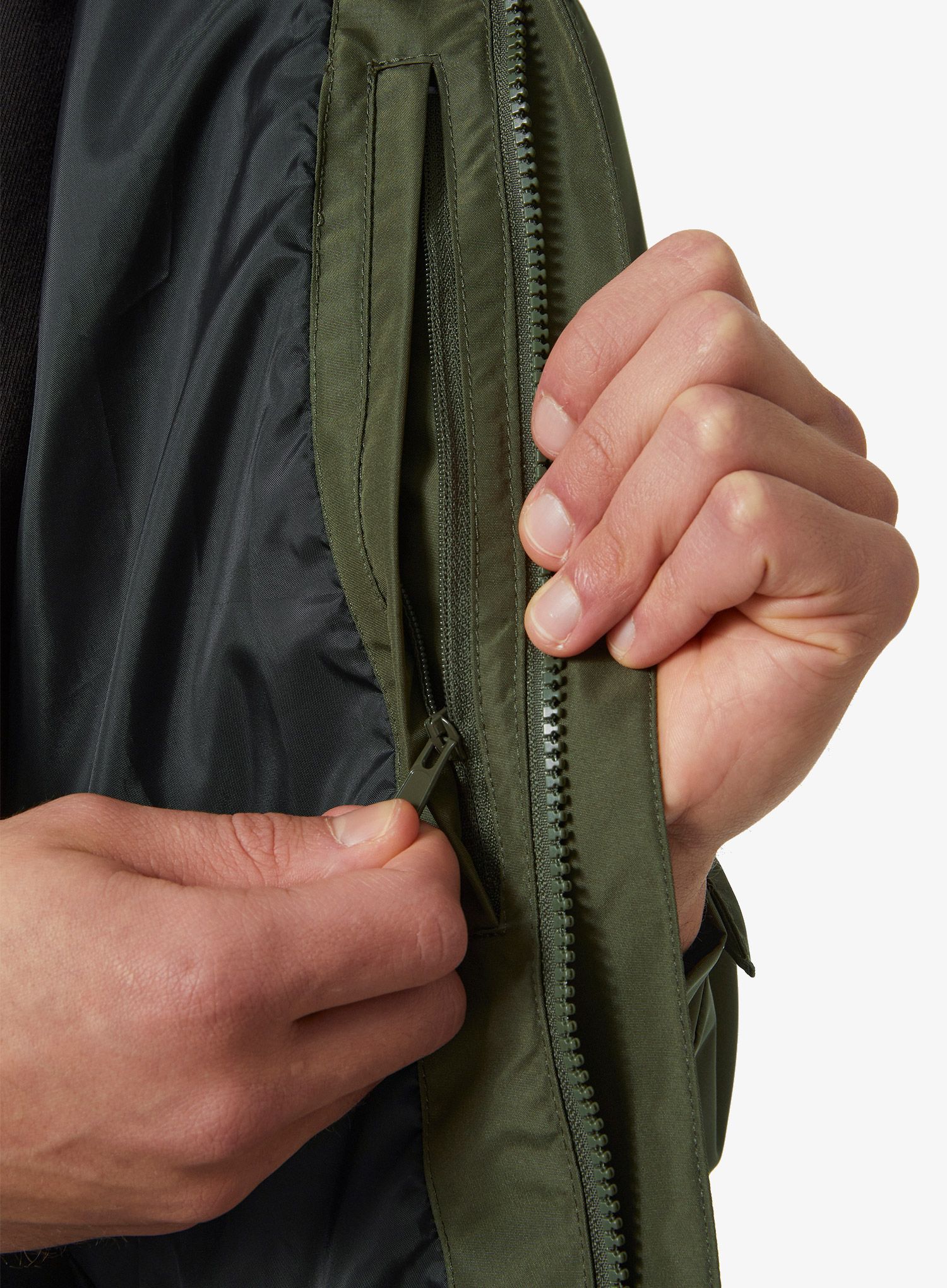 Nepremočljiva jakna Helly Hansen Dubliner Jacket - utility green/snow