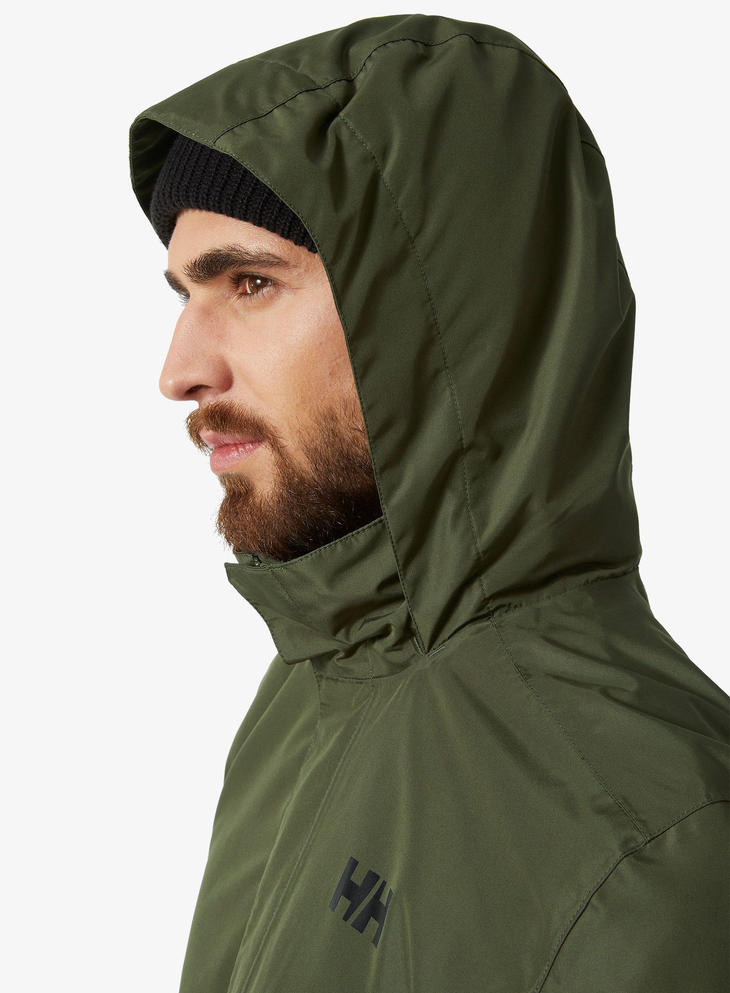 Nepremočljiva jakna Helly Hansen Dubliner Jacket - utility green/snow