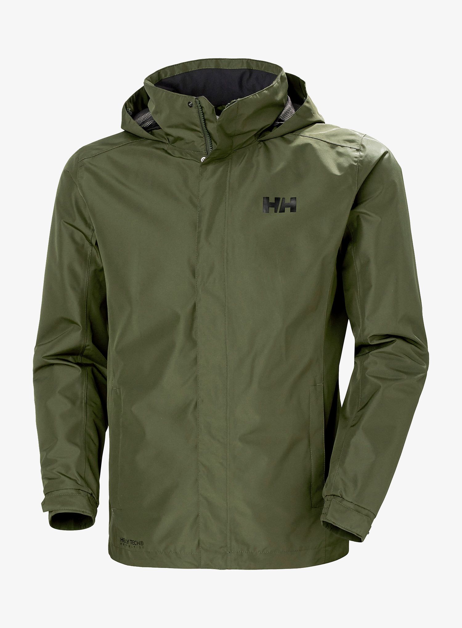 Nepremočljiva jakna Helly Hansen Dubliner Jacket - utility green/snow