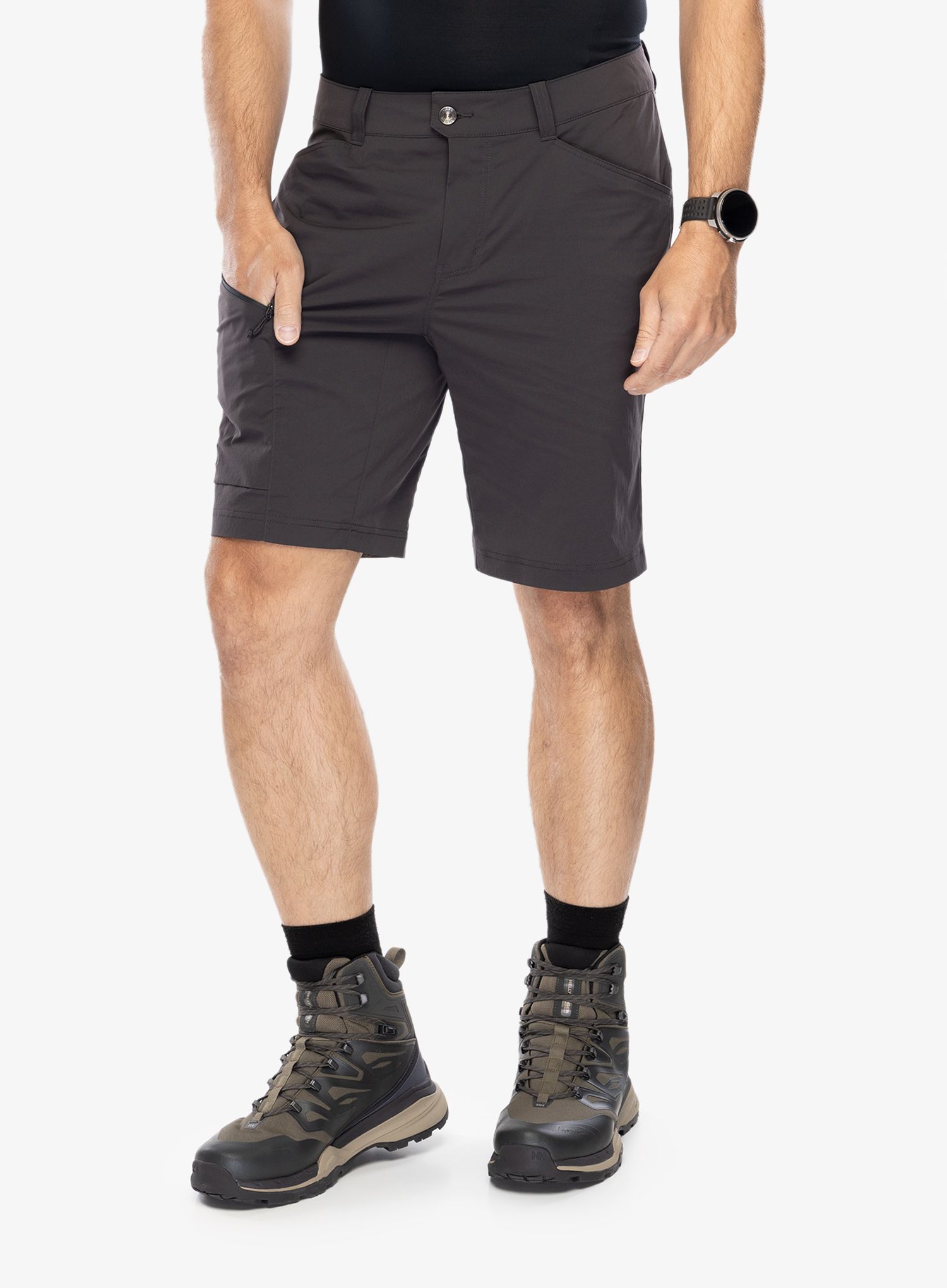 Pohodniške kratke hlače Helly Hansen Elv Light Tur Shorts - ebony