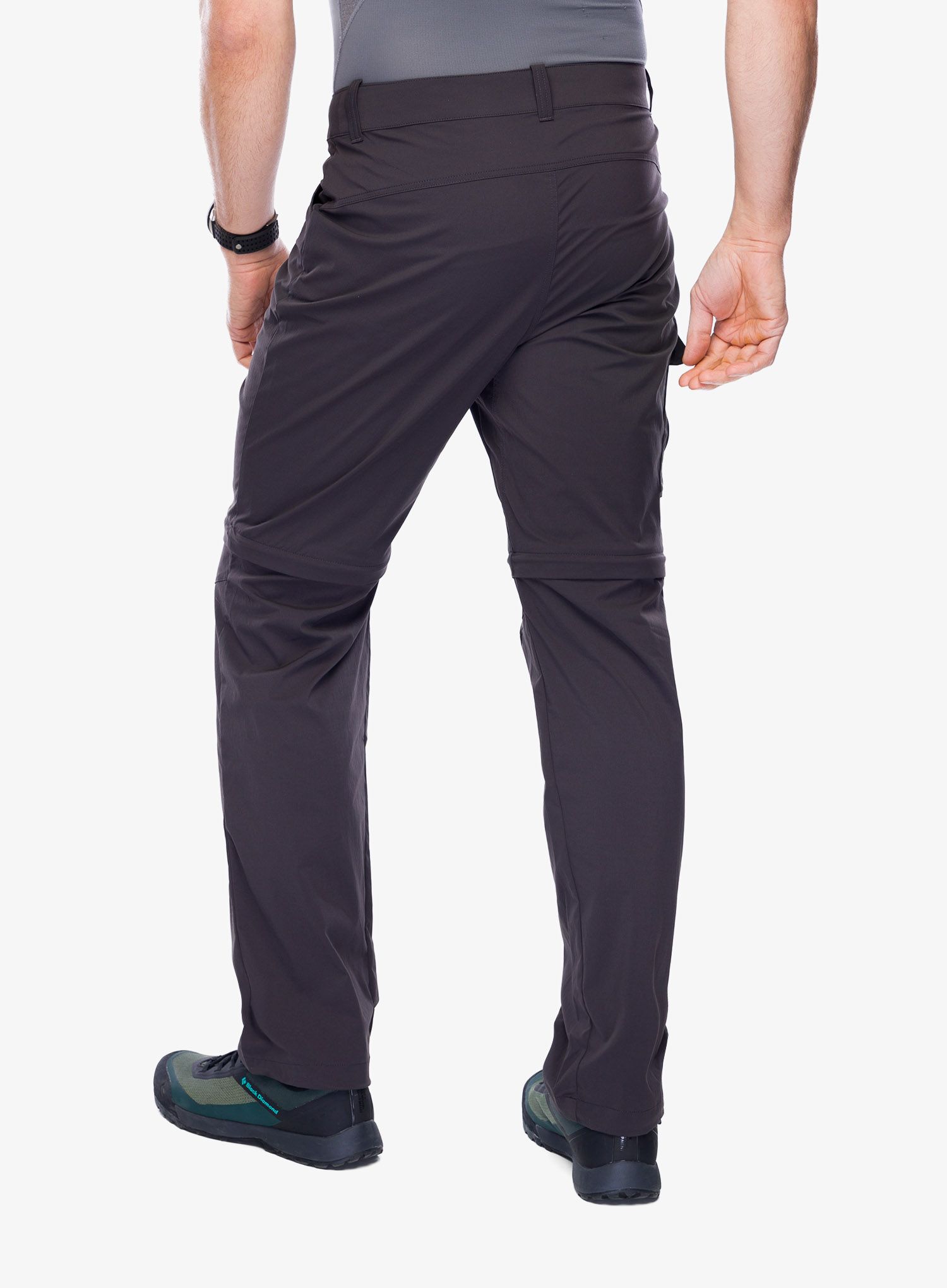 Pohodne hlače Helly Hansen Elv Light Zip Off Pant - ebony