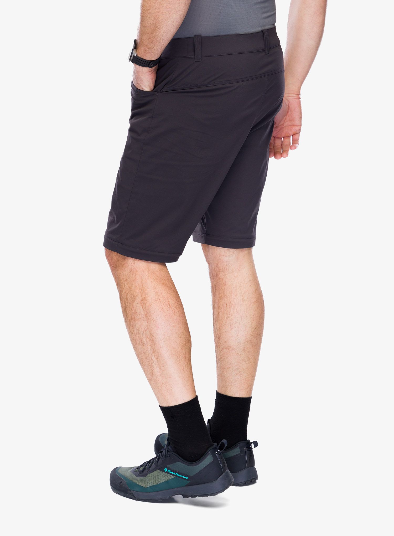 Pohodne hlače Helly Hansen Elv Light Zip Off Pant - ebony