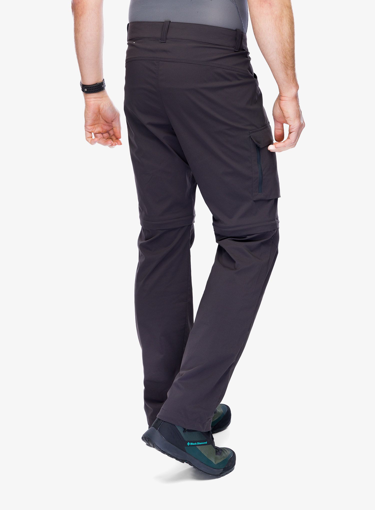 Pohodne hlače Helly Hansen Elv Light Zip Off Pant - ebony