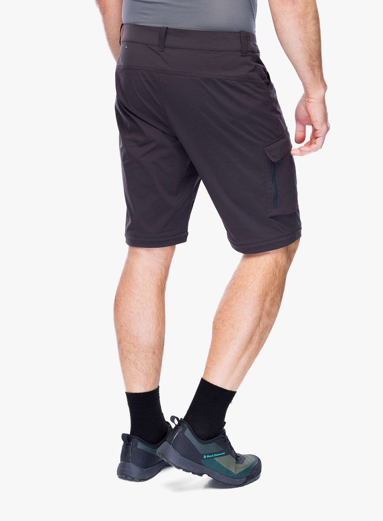Pohodne hlače Helly Hansen Elv Light Zip Off Pant - ebony