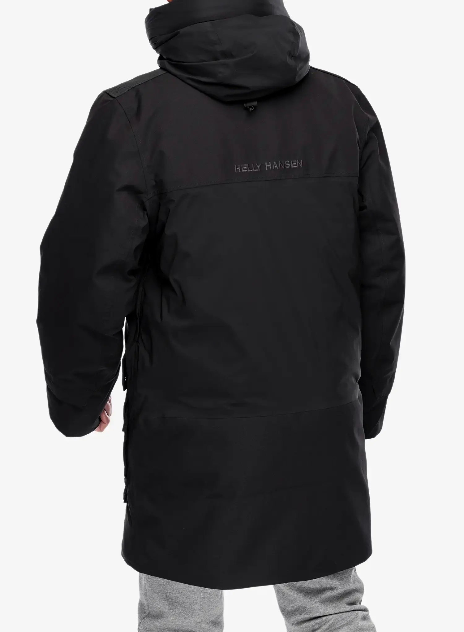 Puhast plašč Helly Hansen Escape Down Flow Parka - black