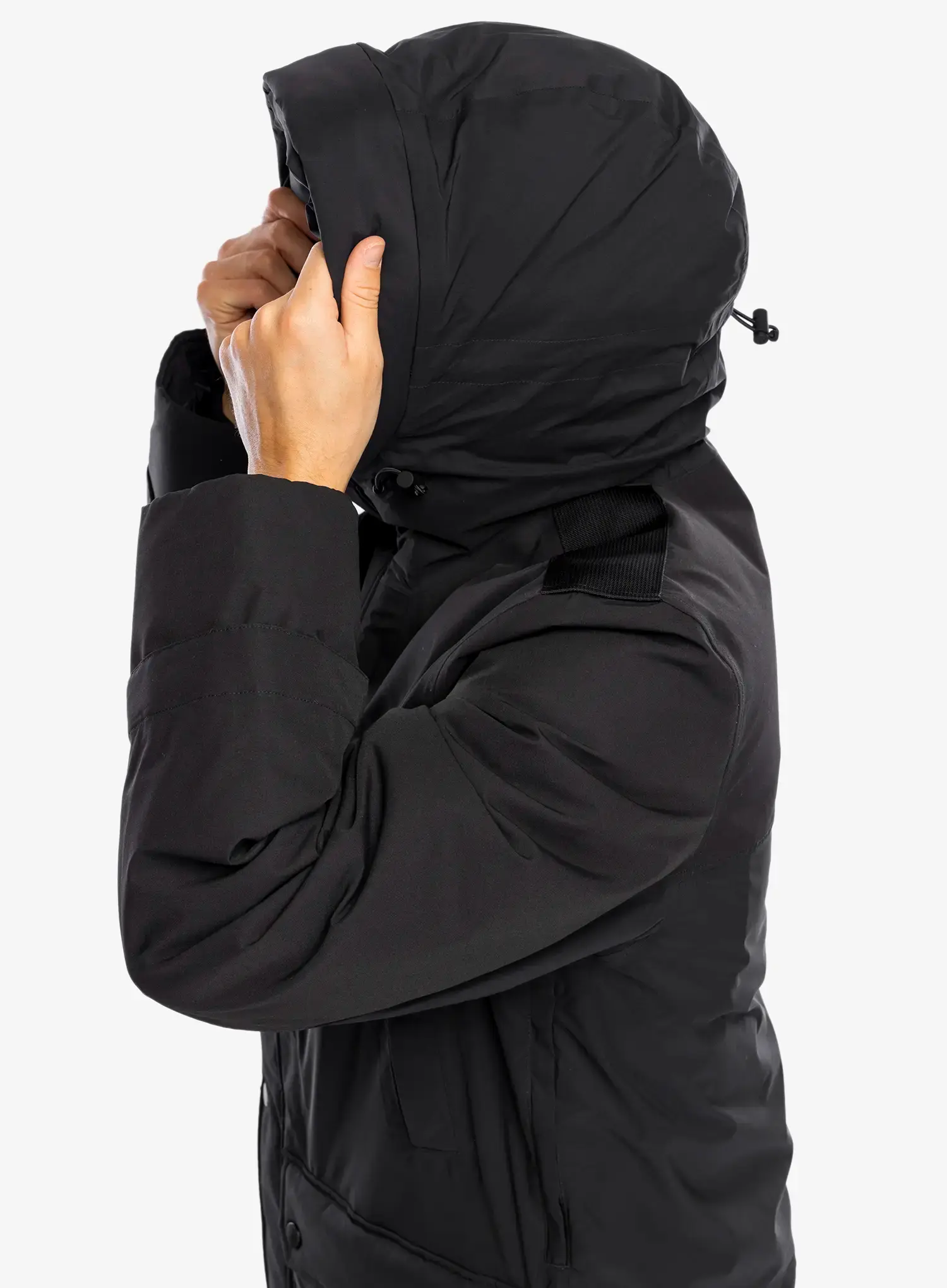 Puhast plašč Helly Hansen Escape Down Flow Parka - black