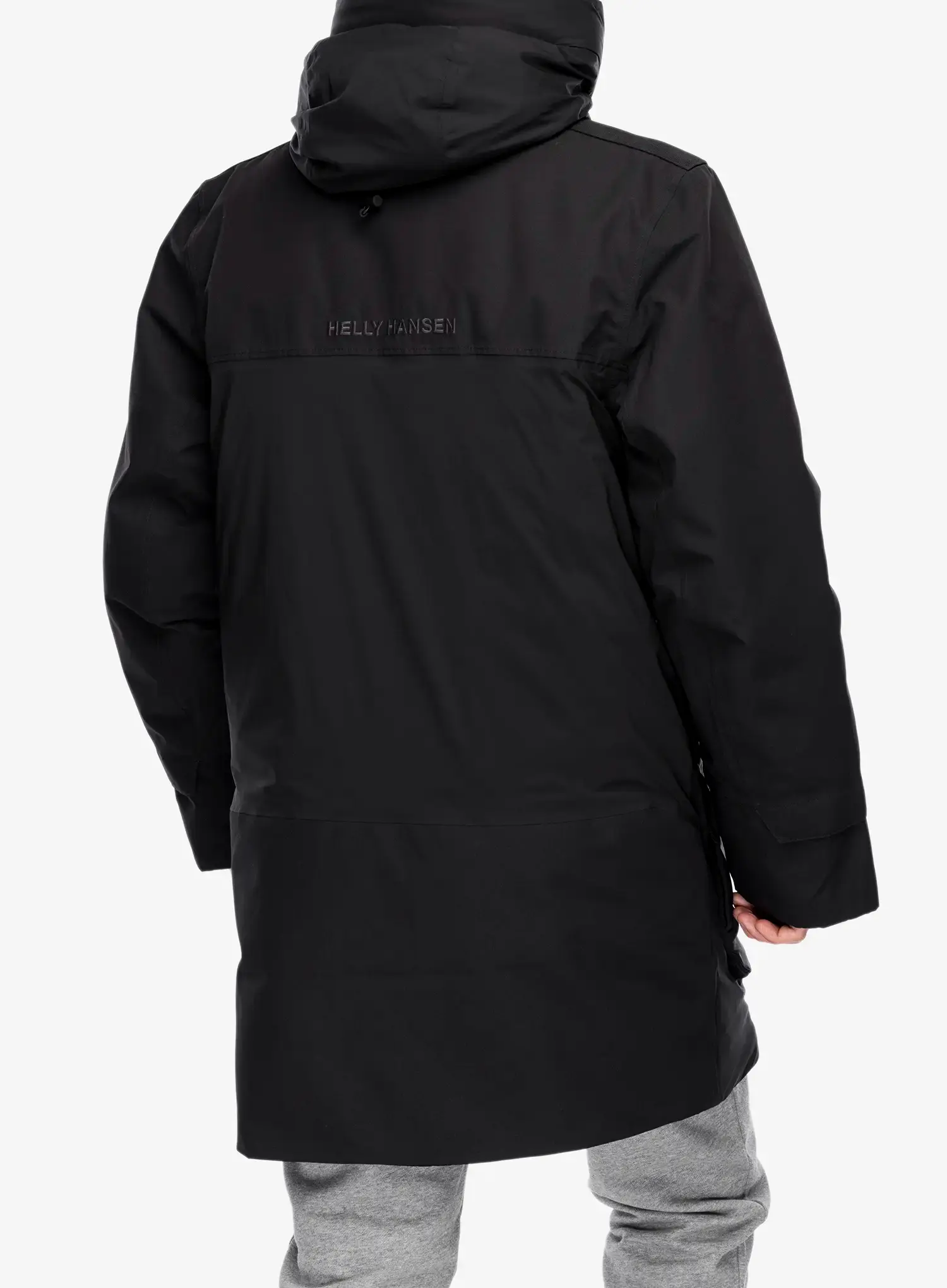 Puhast plašč Helly Hansen Escape Down Flow Parka - black