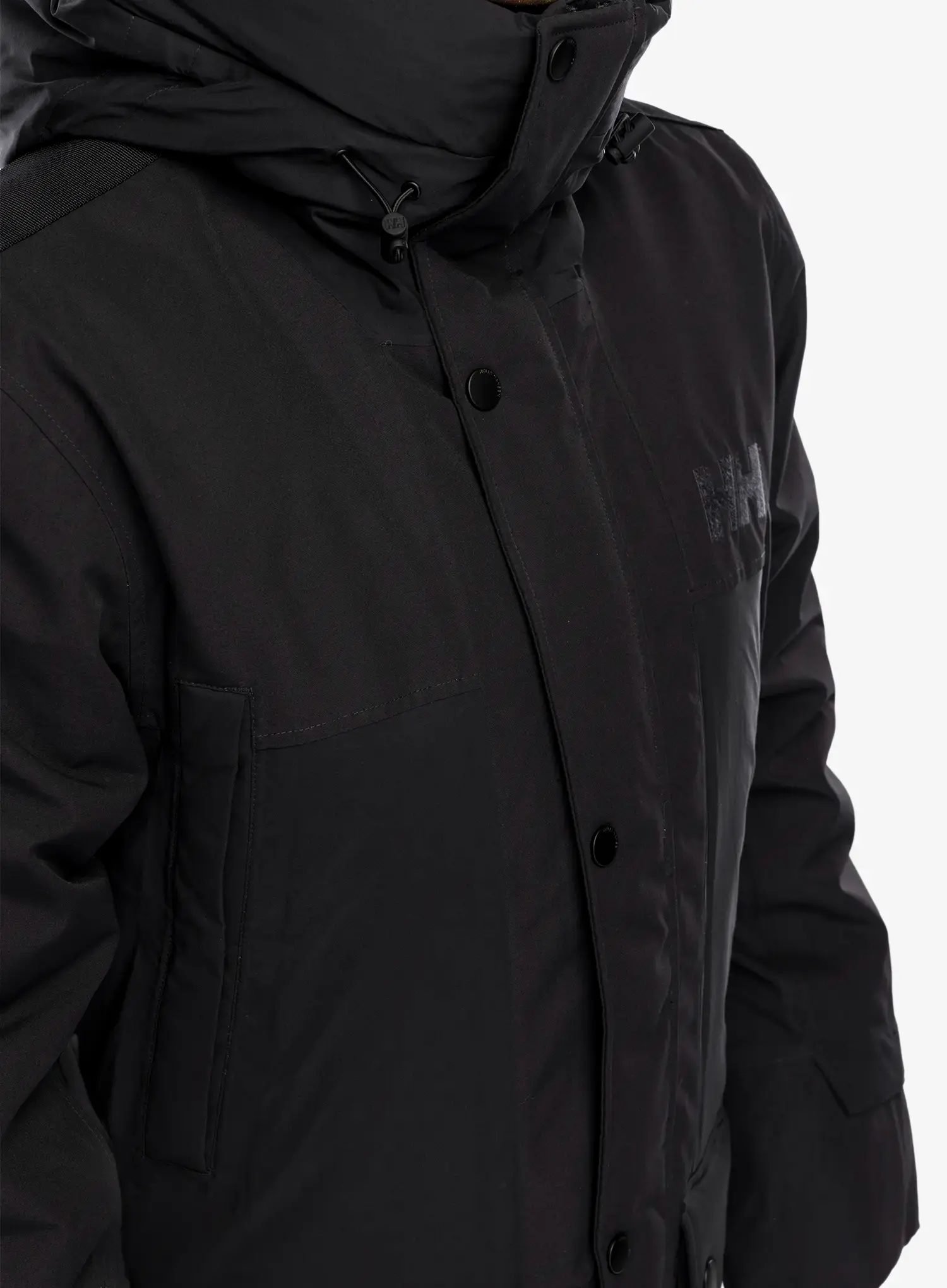 Puhast plašč Helly Hansen Escape Down Flow Parka - black