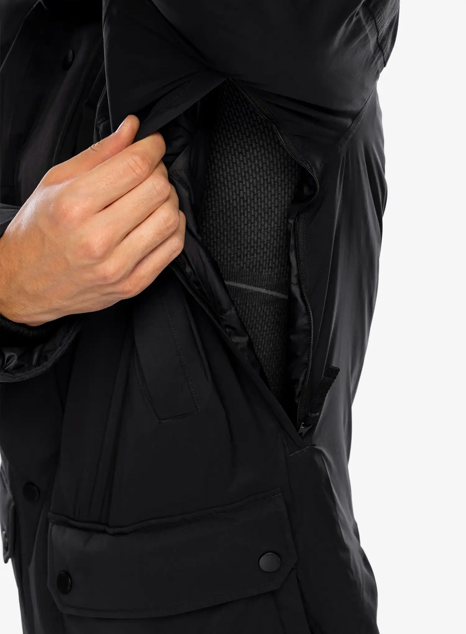 Puhast plašč Helly Hansen Escape Down Flow Parka - black