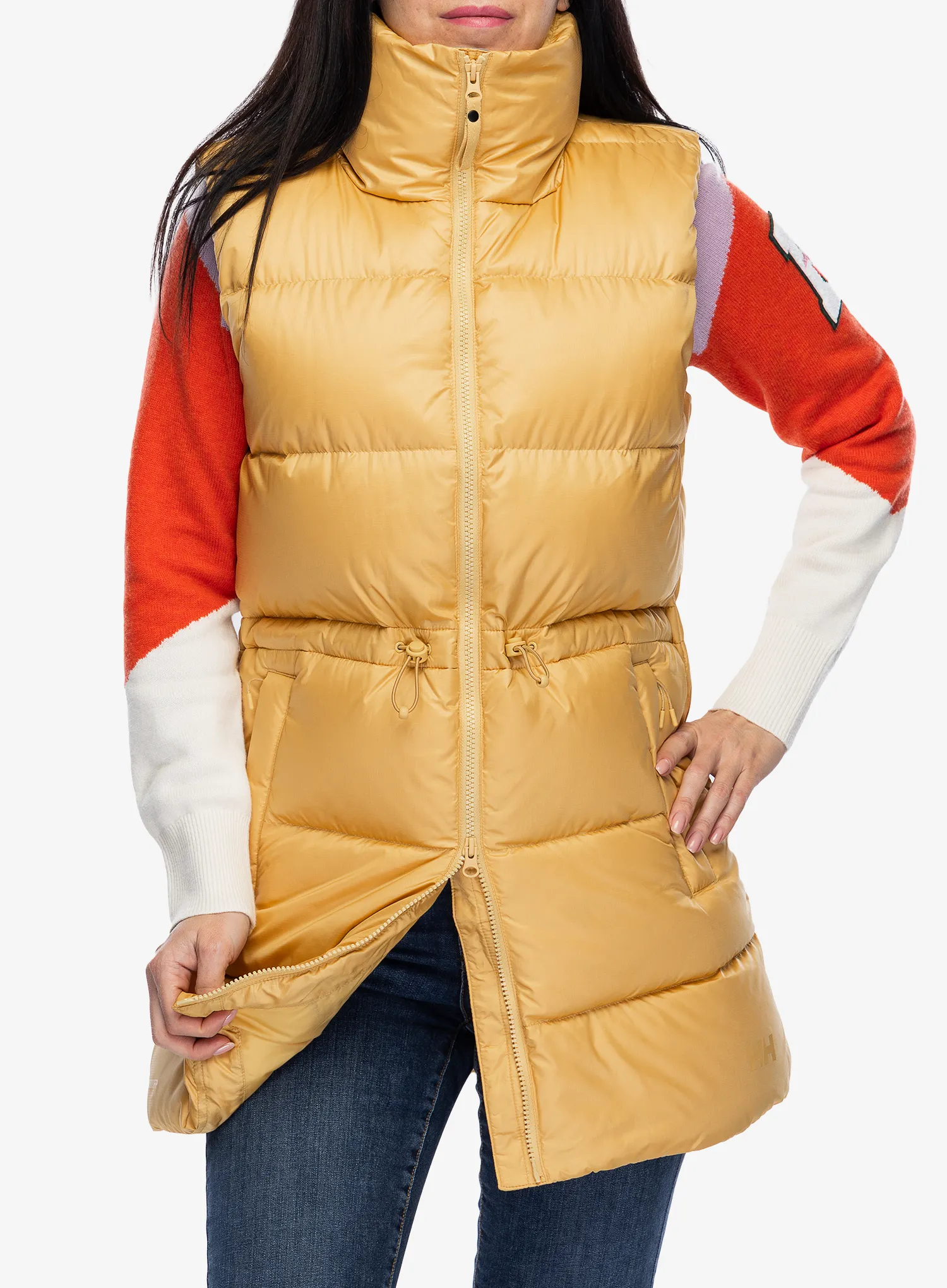Ženski brezrokavnik Helly Hansen Essence Down Vest - sand