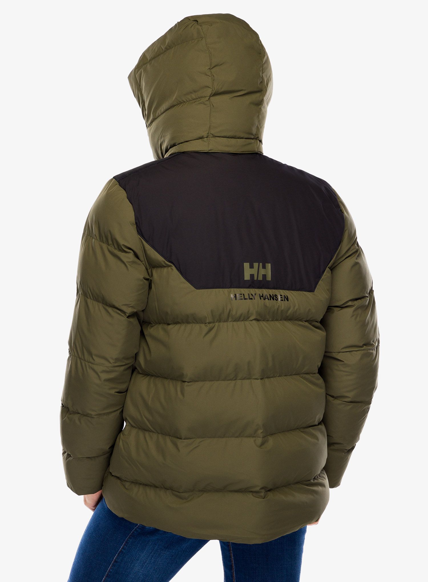 Moška zimska jakna Helly Hansen Explorer Puffy Jacket - utility green/snow