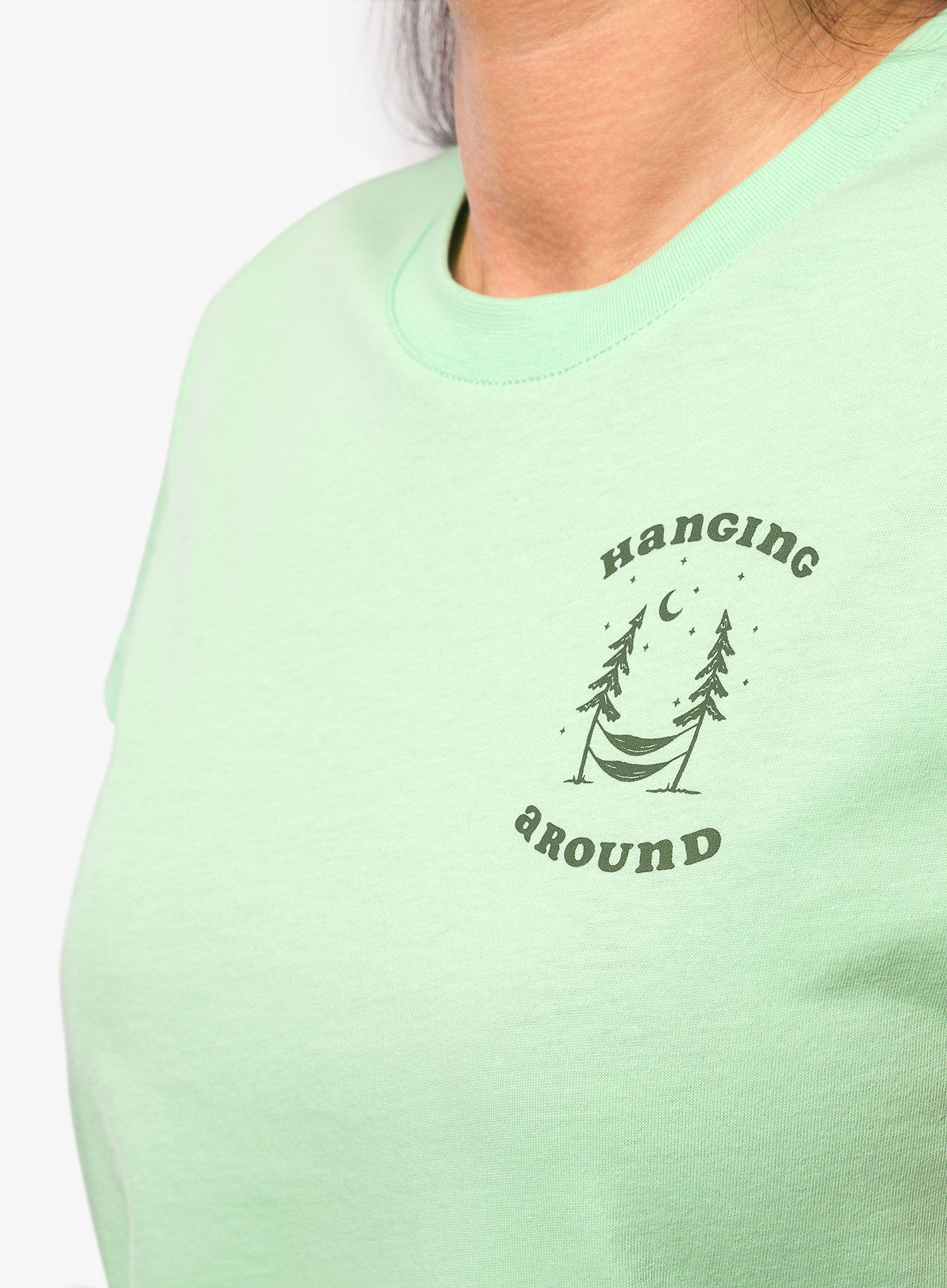 Ženska bombažna majica Helly Hansen F2F Organic Cotton Tee 2.0  - mint
