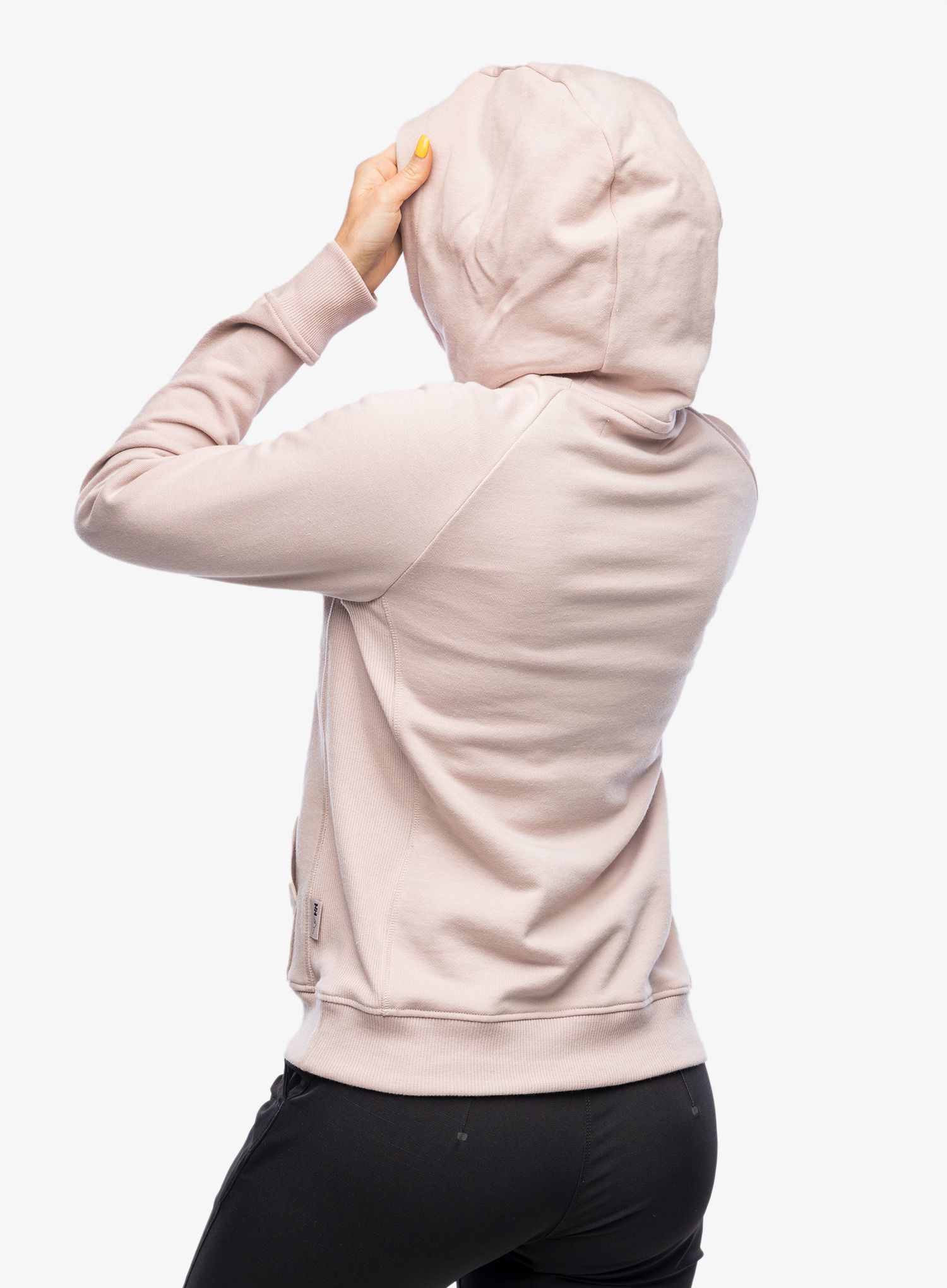 Ženska jopica Helly Hansen F2F Organic Cotton Hoodie 2.0 - pink cloud