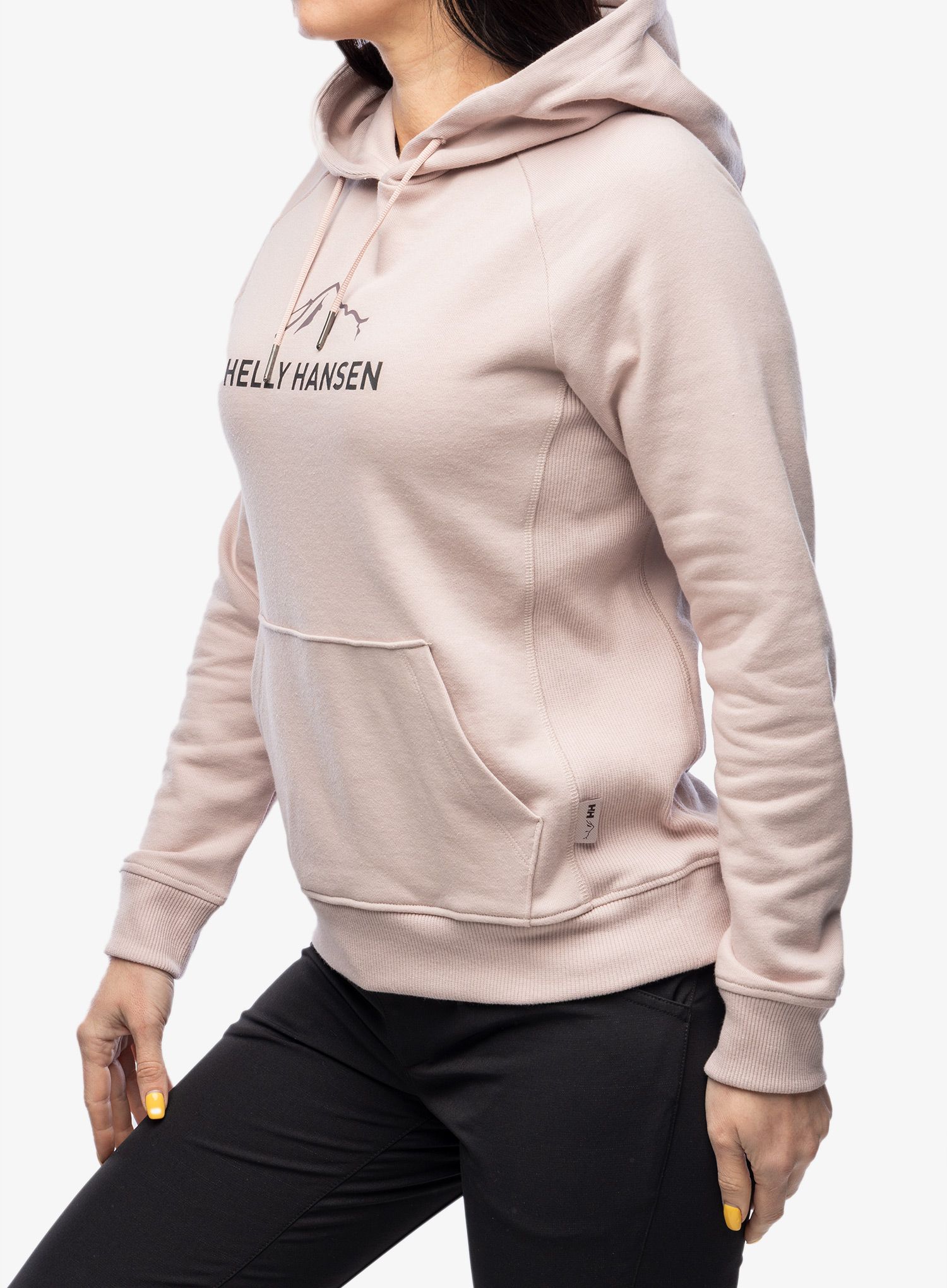 Ženska jopica Helly Hansen F2F Organic Cotton Hoodie 2.0 - pink cloud