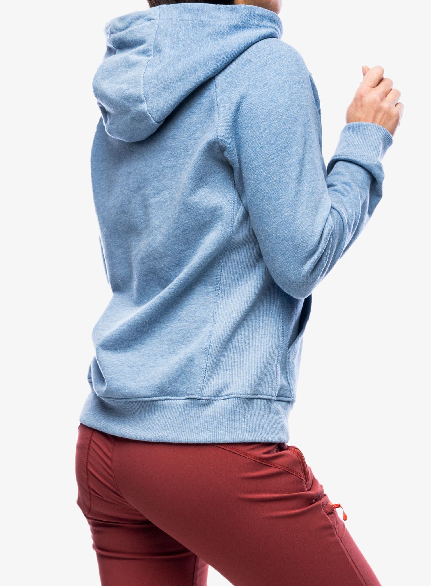 Ženska jopica Helly Hansen F2F Organic Cotton Hoodie - azurite melange