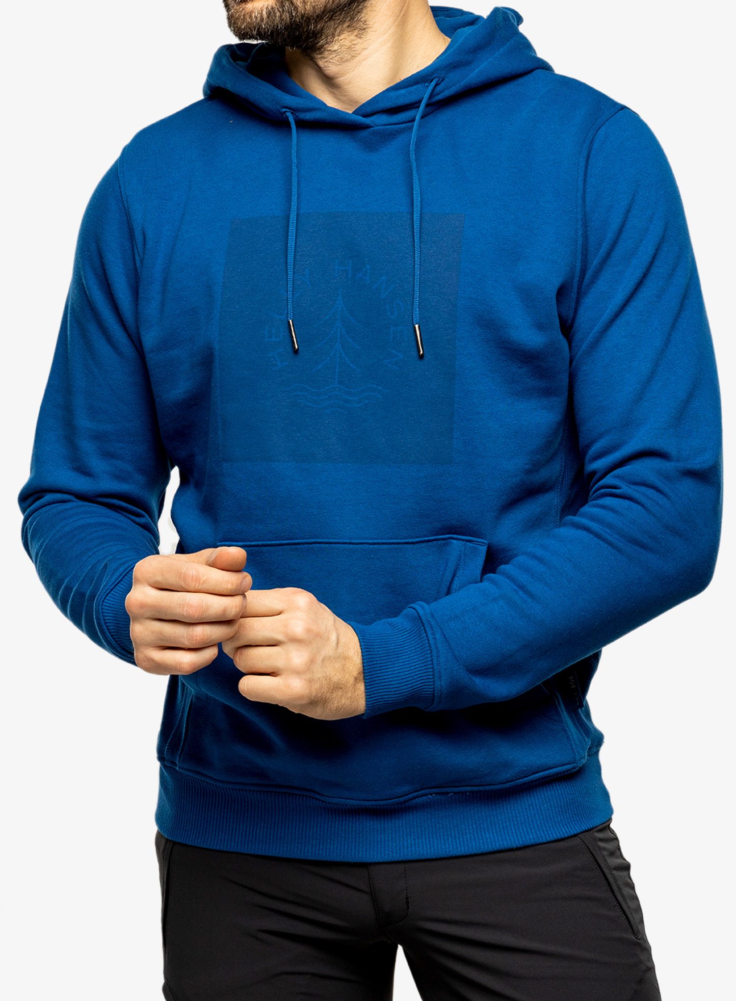Jopica s kapuco Helly Hansen F2F Organic Cotton Hoodie - deep fjord