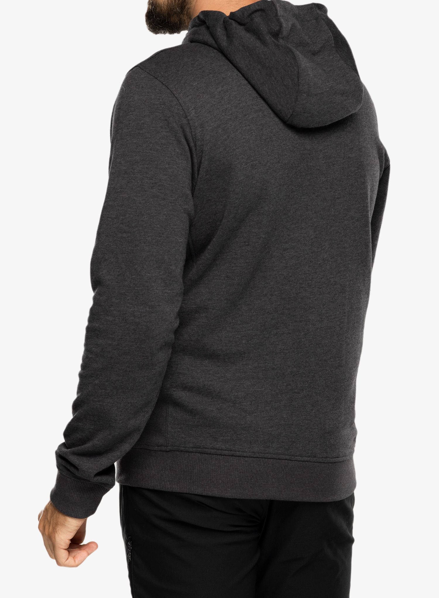Moška jopica Helly Hansen F2F Organic Cotton Hoodie - ebony melange