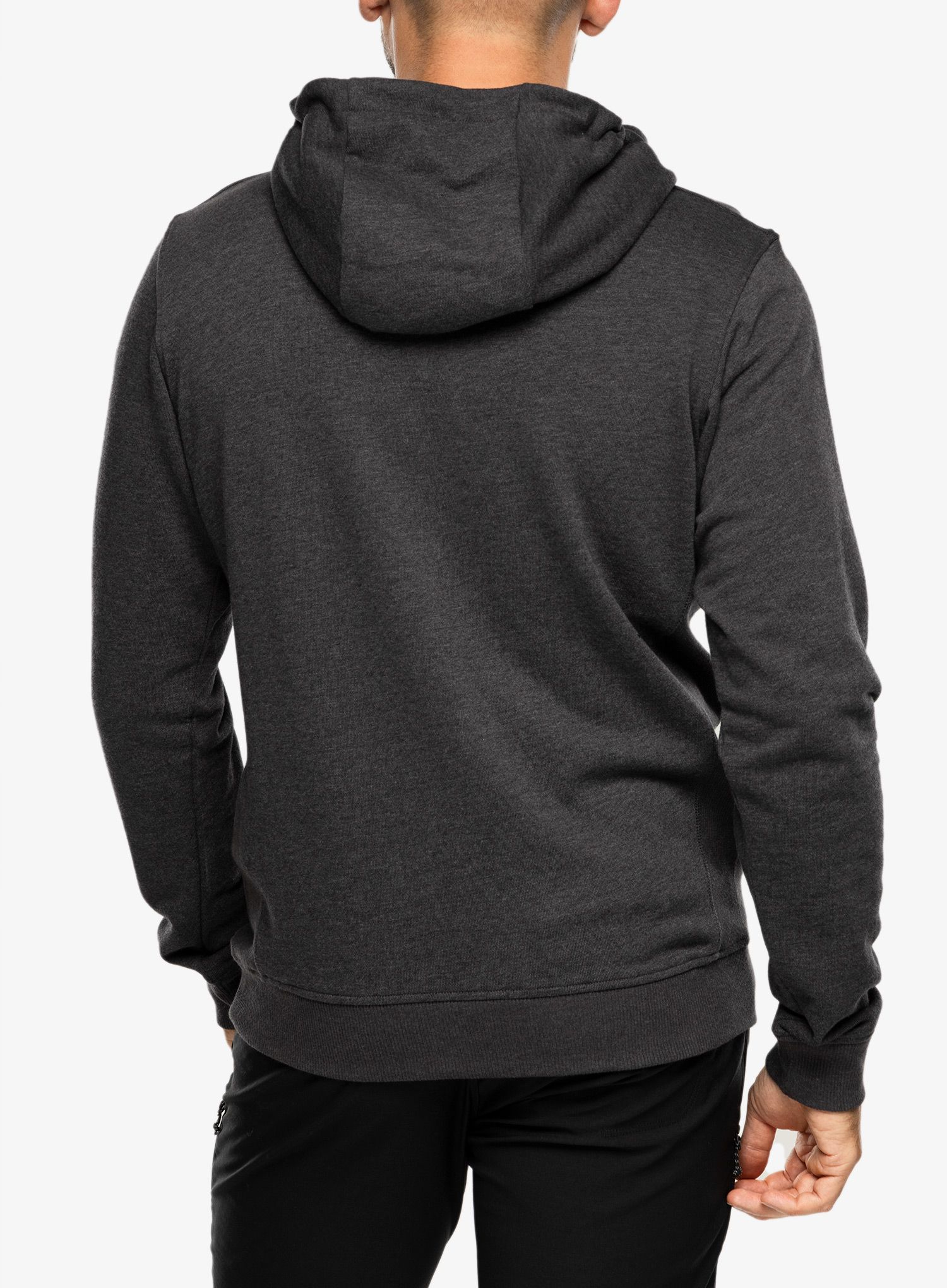 Moška jopica Helly Hansen F2F Organic Cotton Hoodie - ebony melange