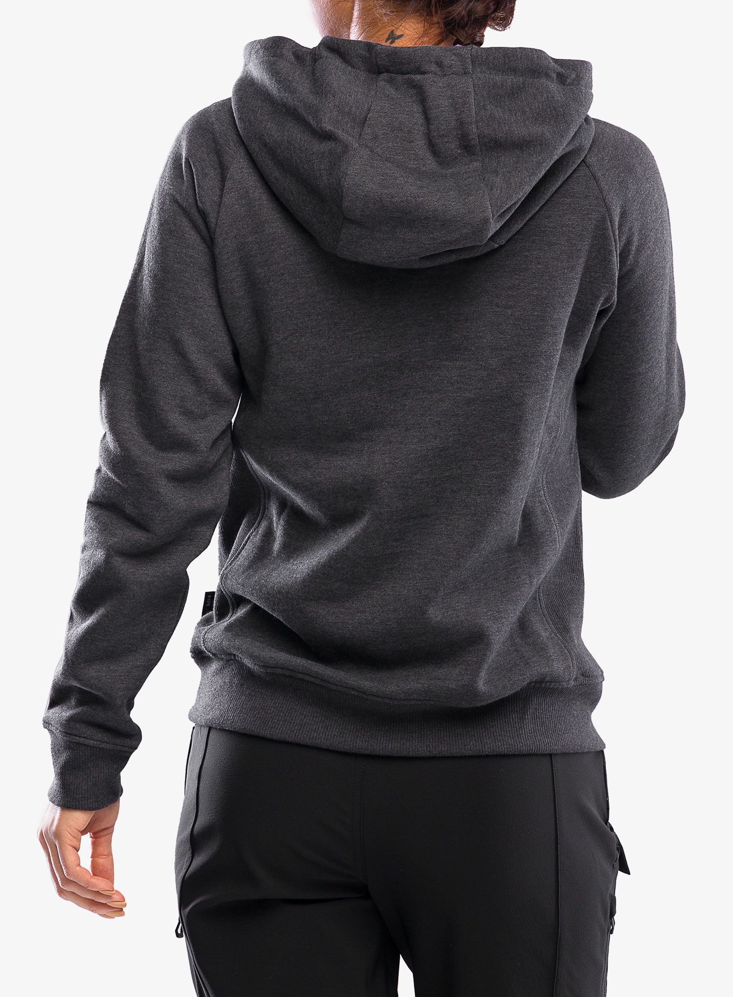 Jopica Helly Hansen F2F Organic Cotton Hoodie - ebony melange