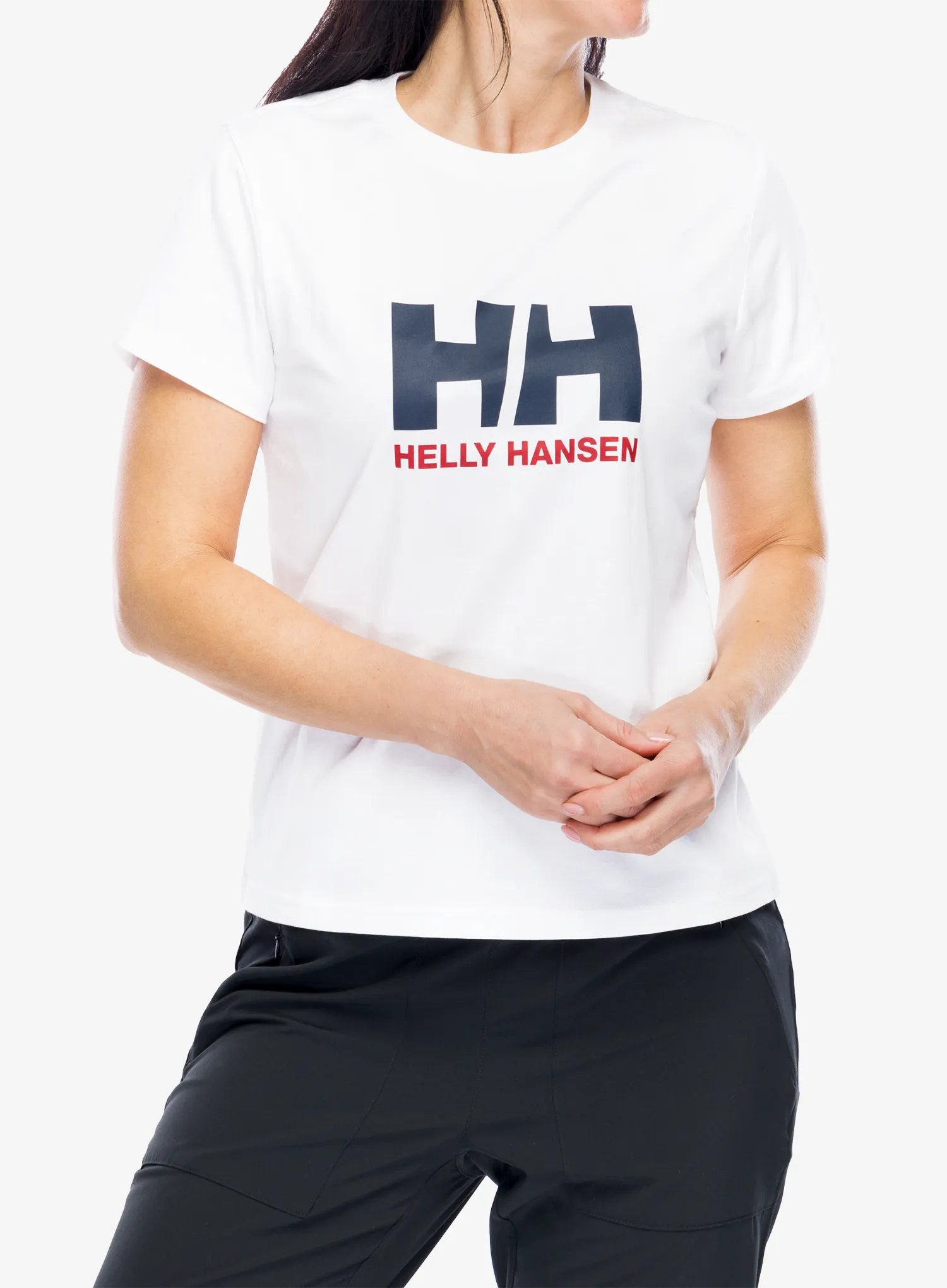 Ženska majica s potiskom Helly Hansen HH Logo T-Shirt 2.0 - white
